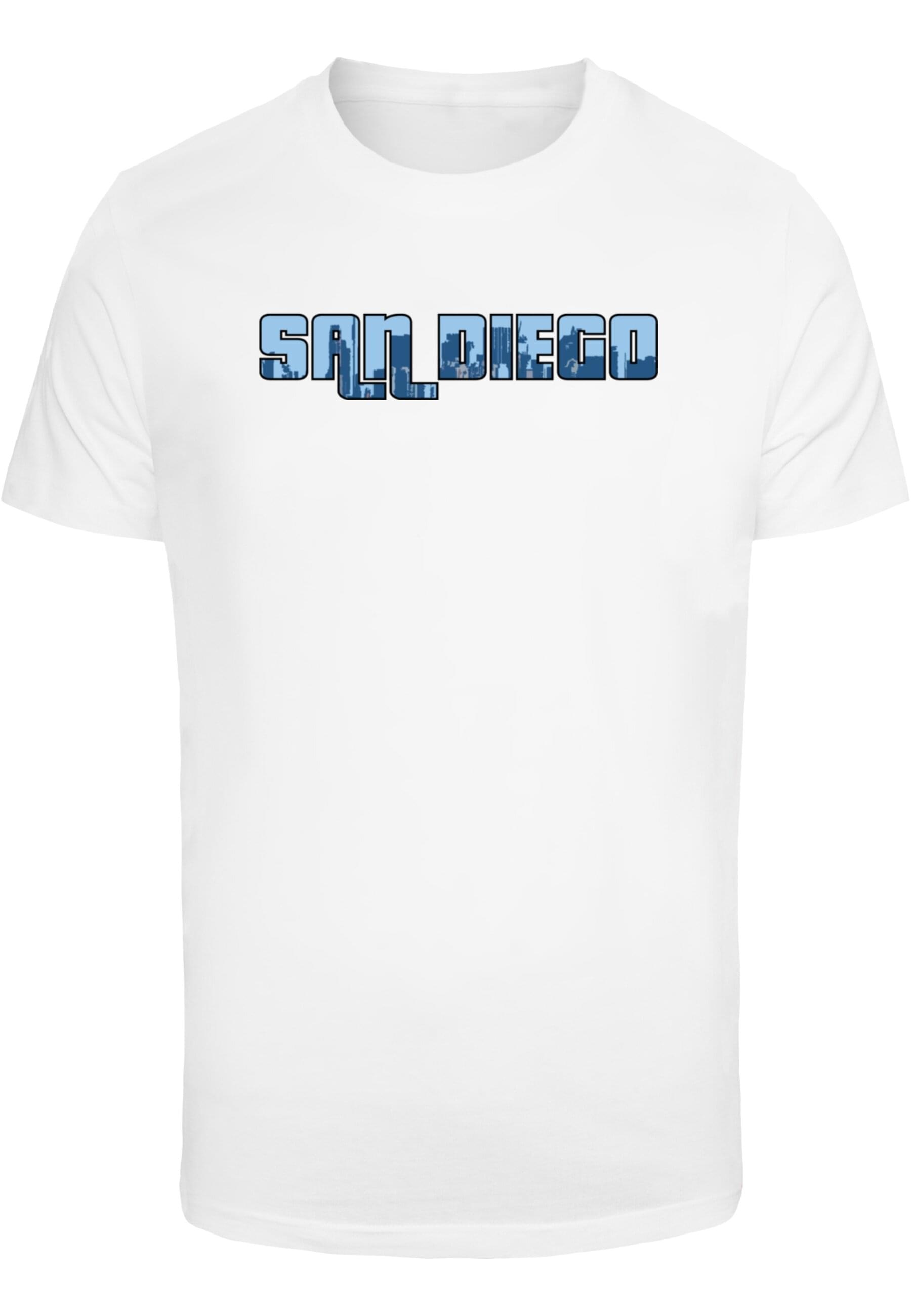 Merchcode T-Shirt "Merchcode Herren Grand San Diego Skyline T-Shirt Round N günstig online kaufen