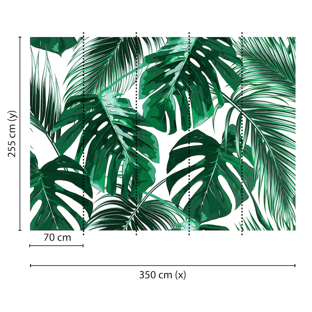 living walls Fototapete »Designwalls Palm Leaves 1«