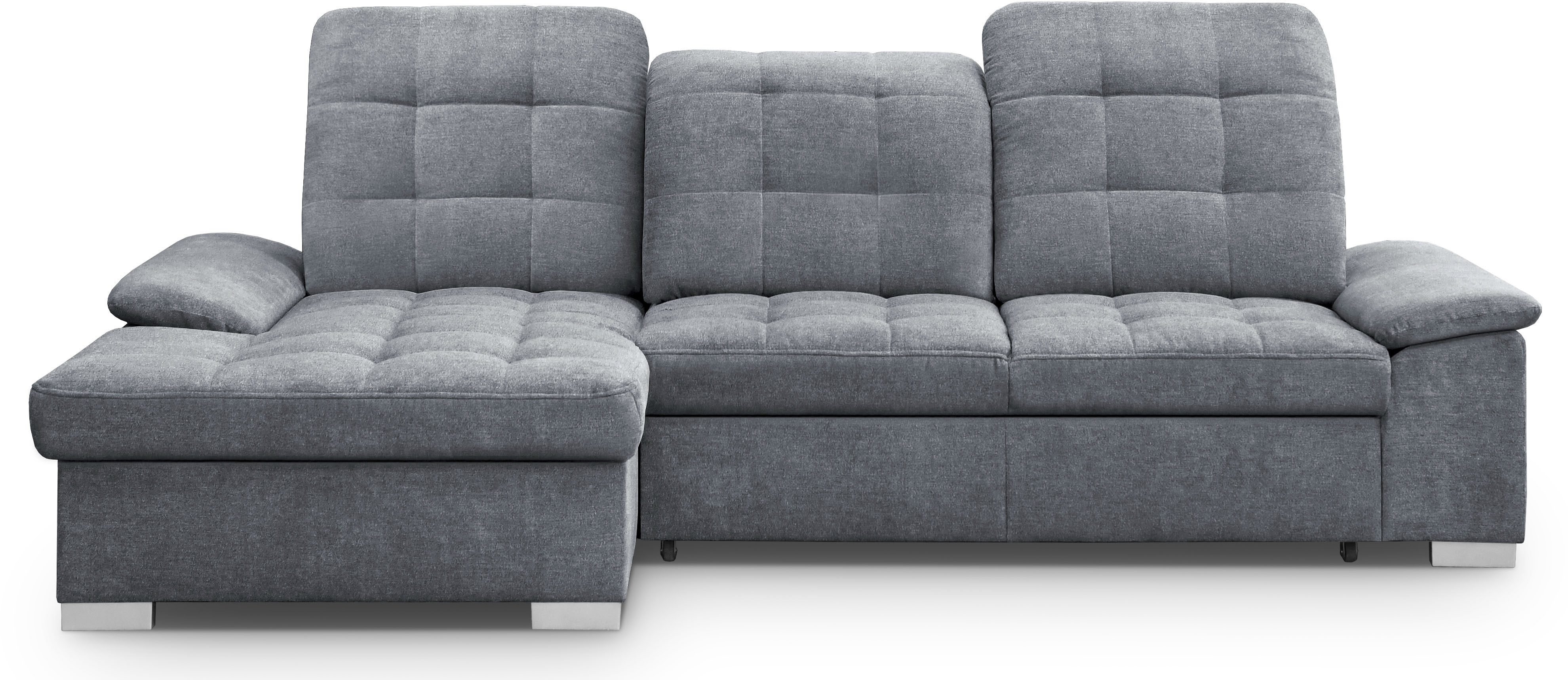 Thumbnail - WERK2 Ecksofa Carmen, Sofa, Eckcouch mit Schlaffunktion, Bettkasten und Sitztiefenverstellung