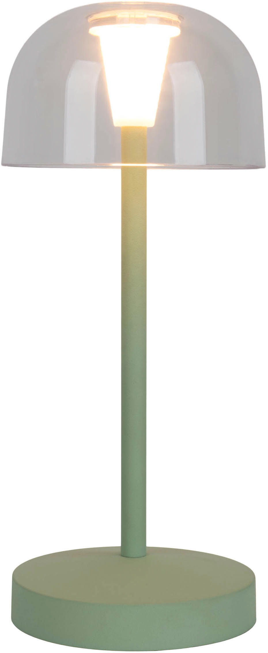 näve LED Tischleuchte »Gomba 18,5 cm«, 2er-Set, Leuchtmittel LED-Modul | LED fest integriert, über USB-Kabel aufladbar, Memoryfunktion, stufenlos dimmbar