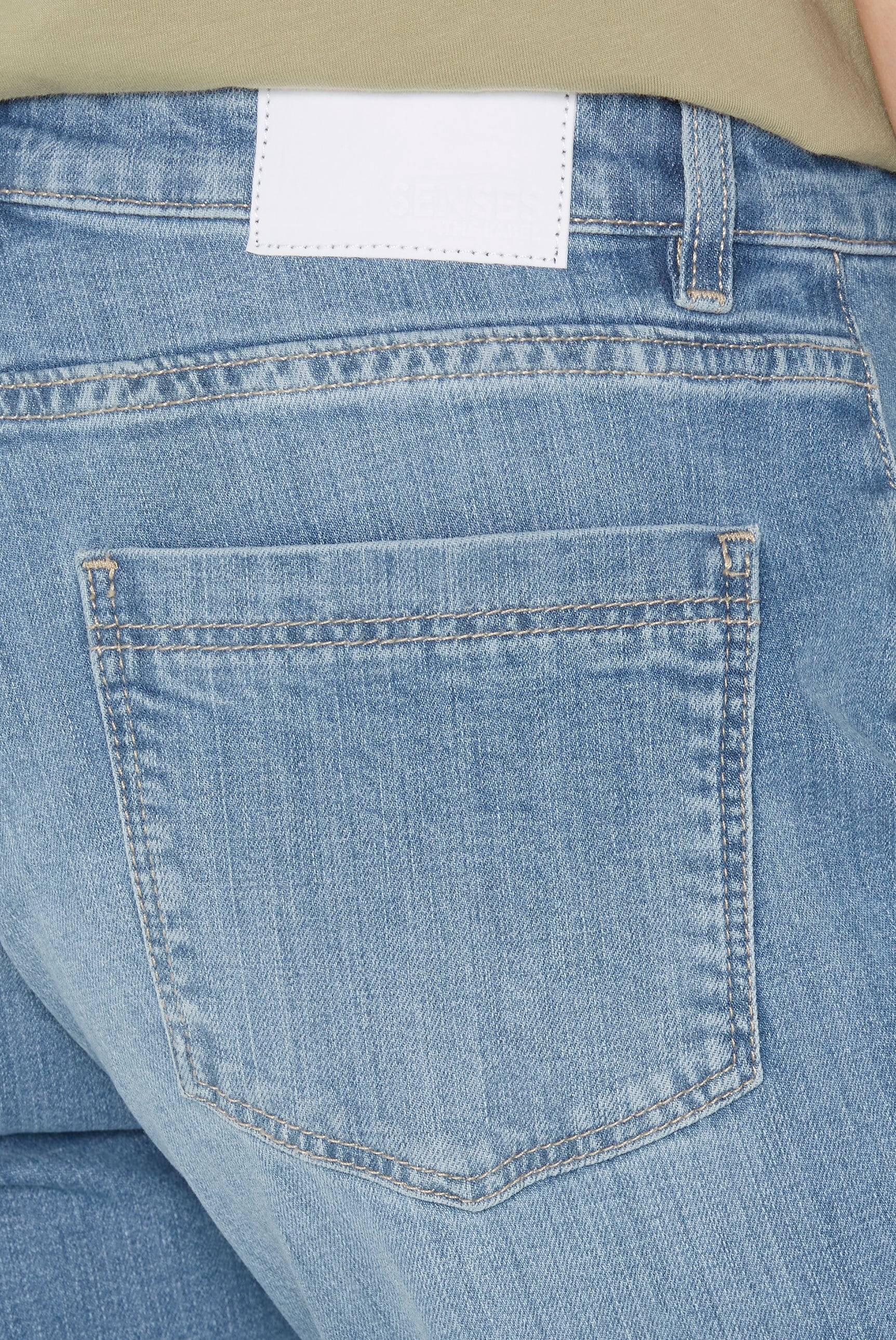 SENSES.THE LABEL Regular-fit-Jeans, mit ausgestelltem Bein
