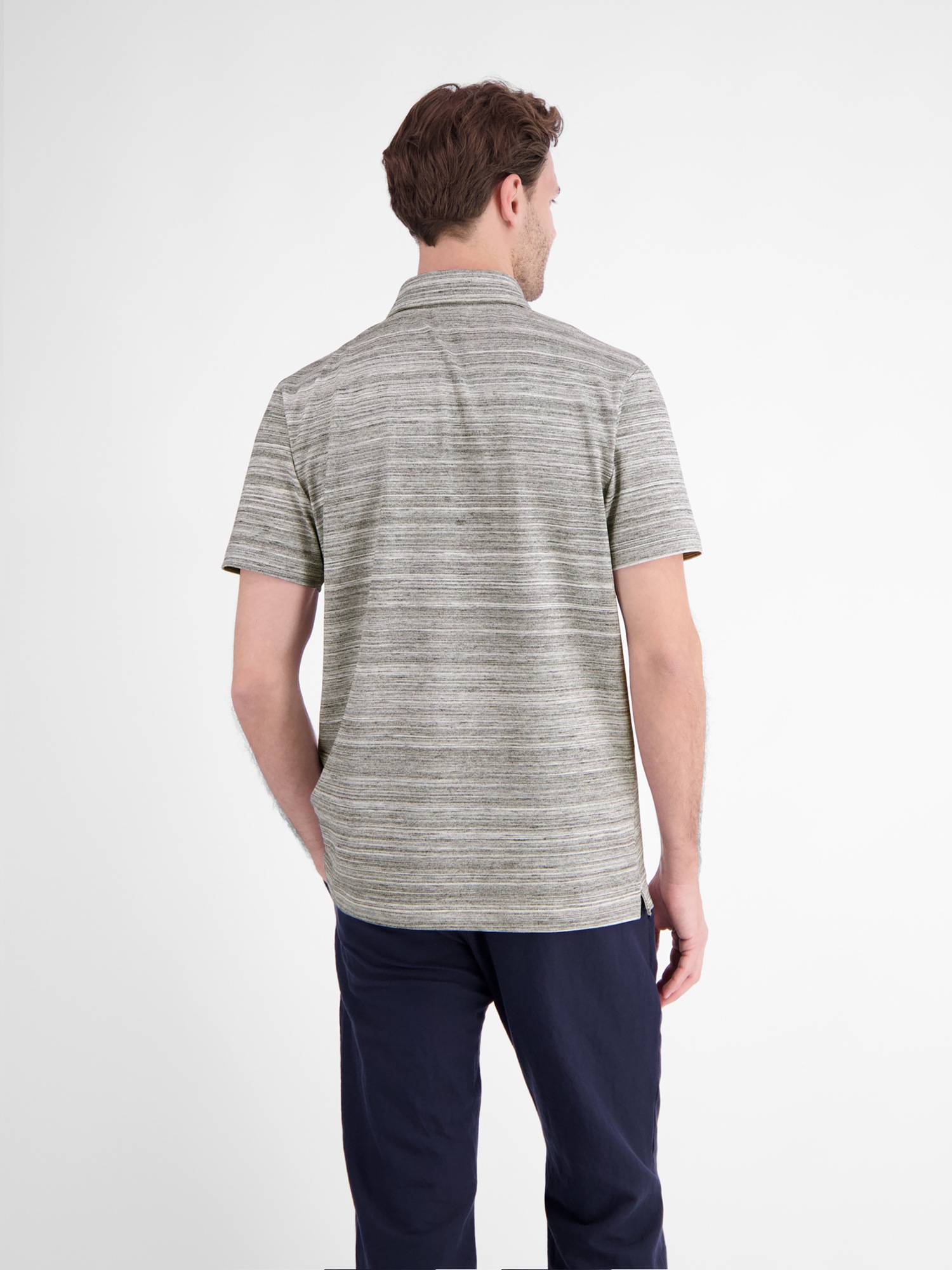 LERROS Poloshirt »Polo aus leichtem Baumwollmischgewebe mit griffiger Haptik«