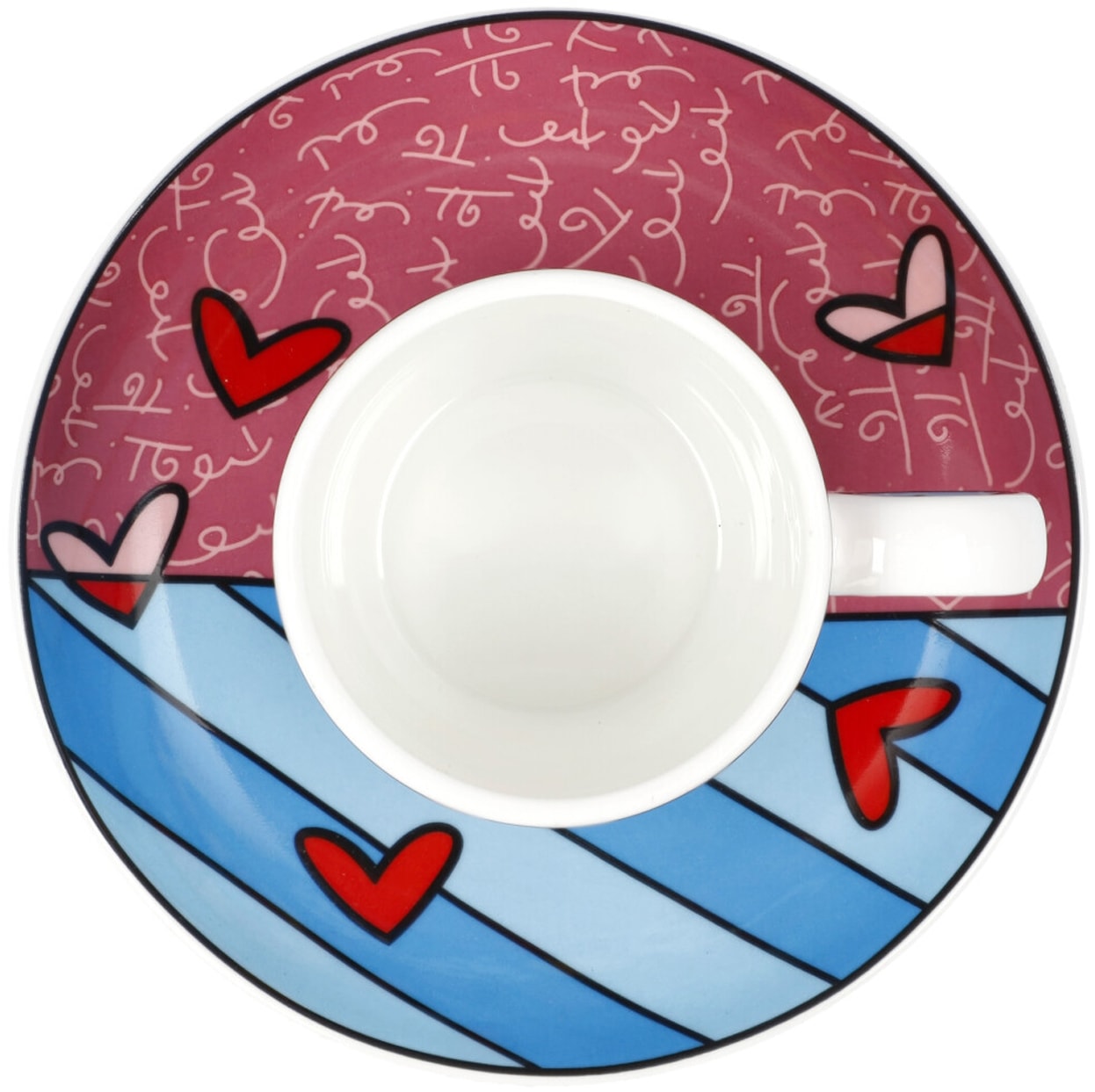 Goebel Espressotasse »Britto«, Pop Art, Fine Bone China, Romero Britto - Smile