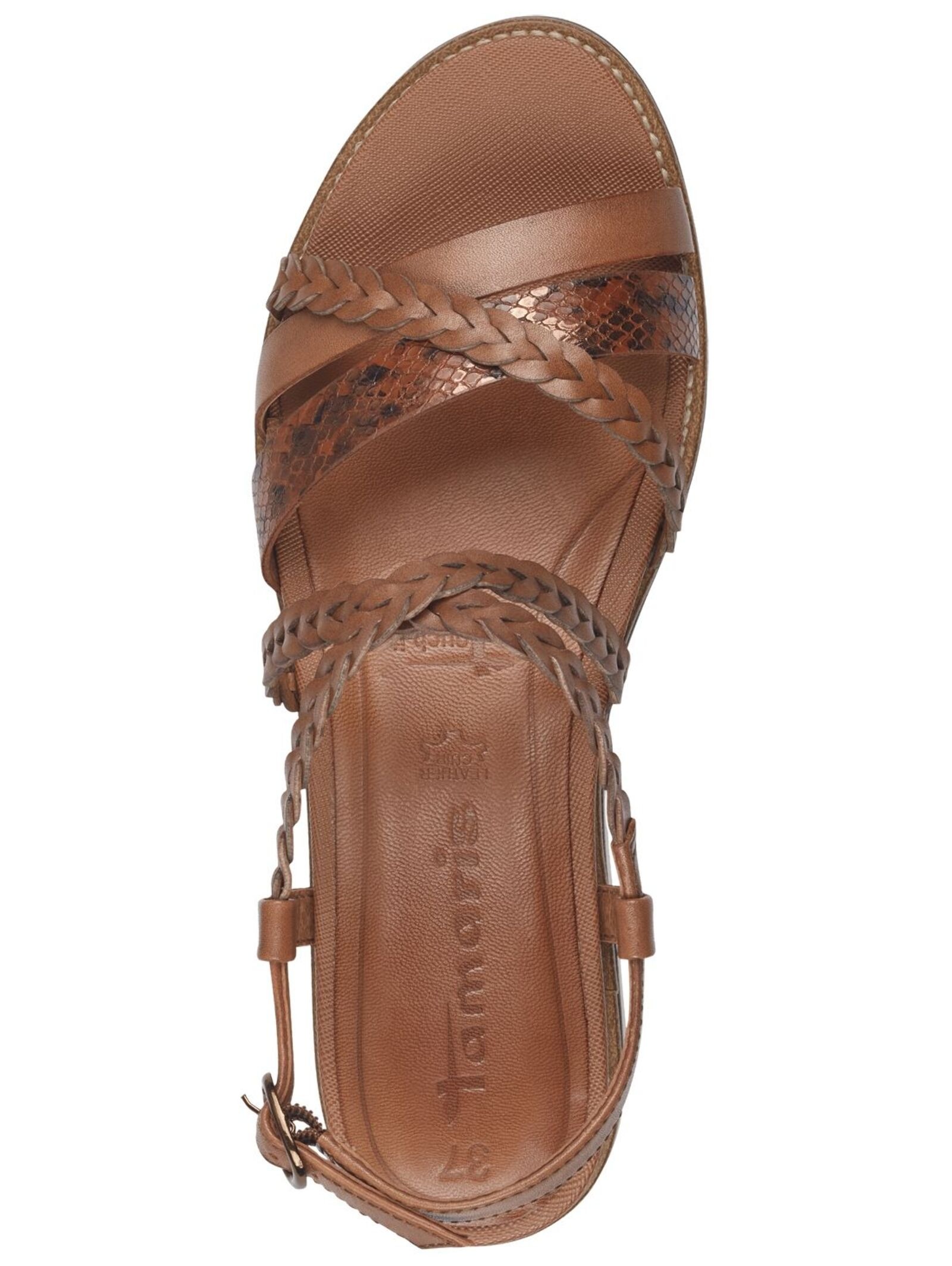 Thumbnail - Tamaris Keilsandalette "Tamaris Sandalen Leder/Synthetik"