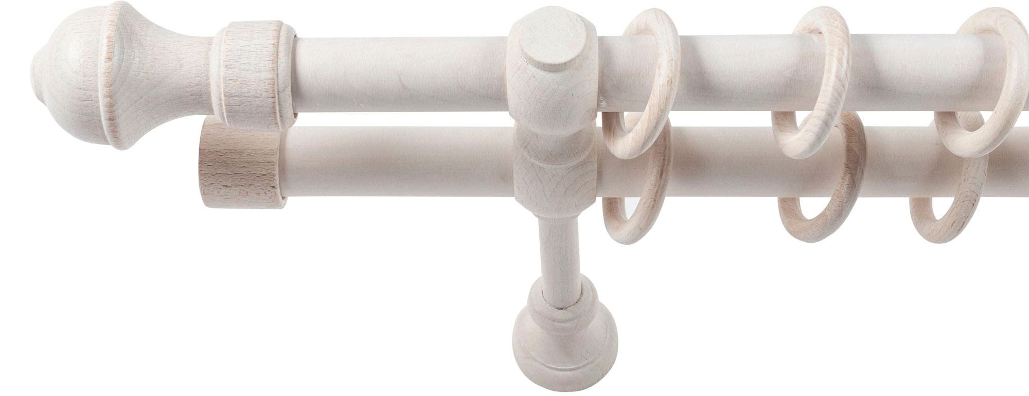 SN DECO GROUP Gardinenstange »Ares«, 2 läufig-läufig, Fixmaß