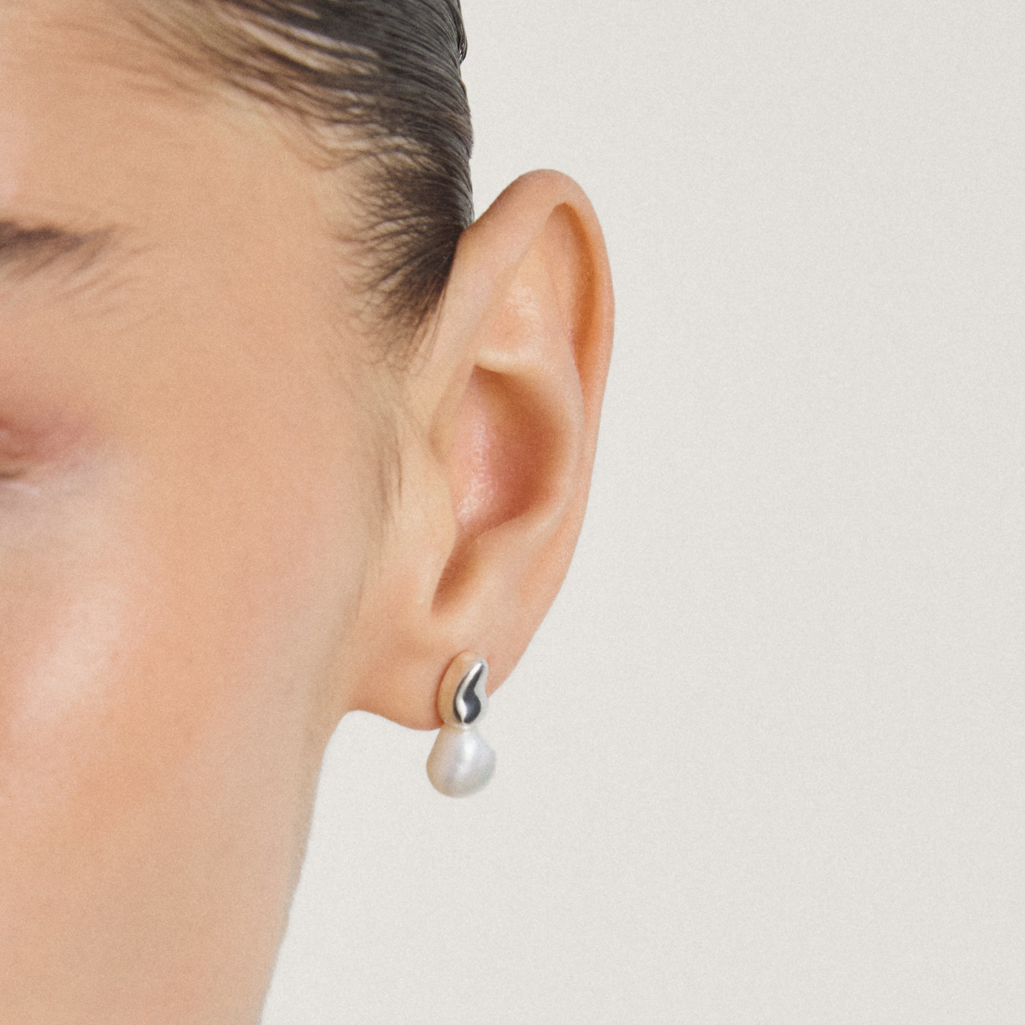 THOMAS SABO Paar Ohrstecker »Bold Elegance Ohrstecker Perle klein« mit Süßwasserzuchtperle