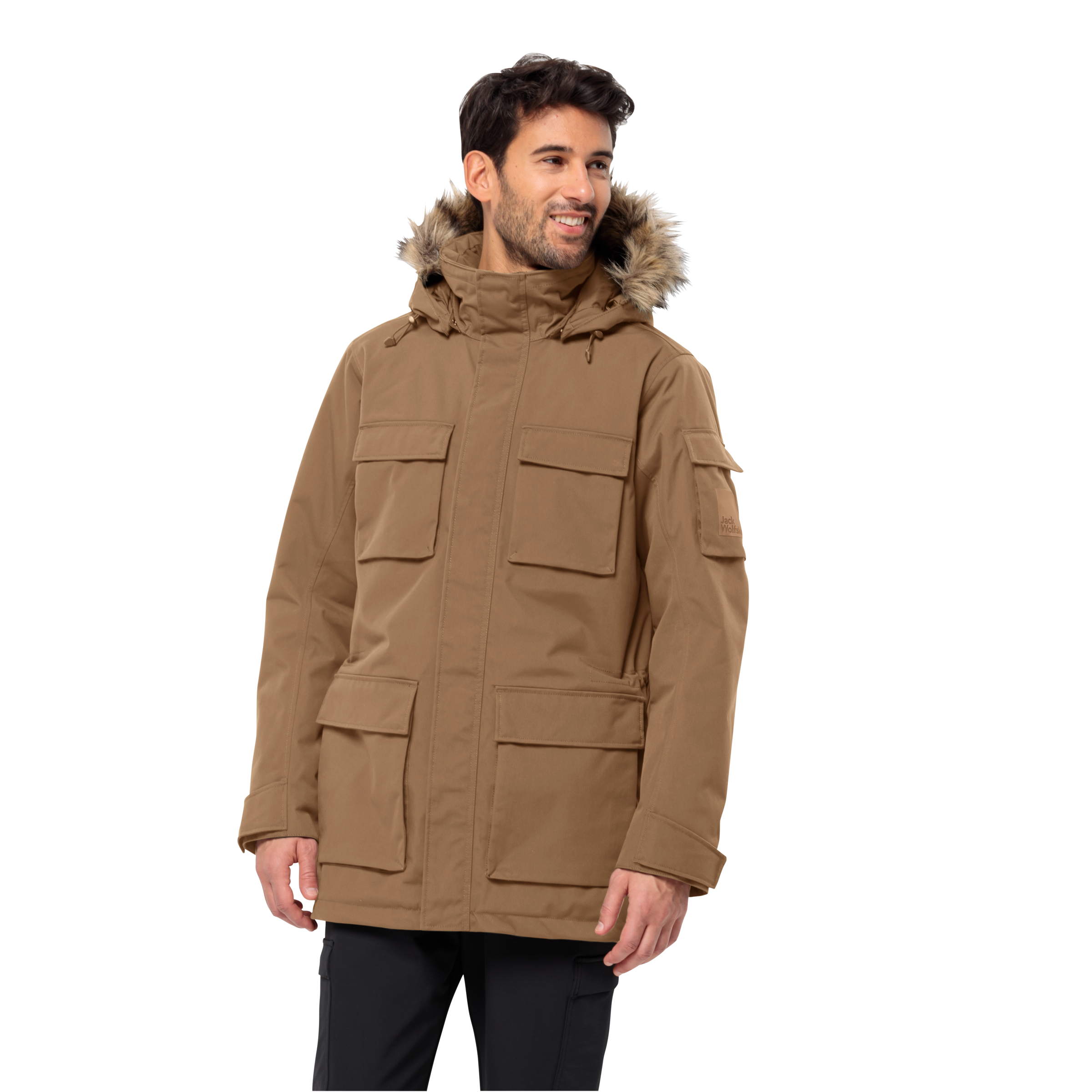 Jack Wolfskin Parka "GLACIER CANYON PARKA", mit Kapuze, mit Kunstfaserfüllu günstig online kaufen