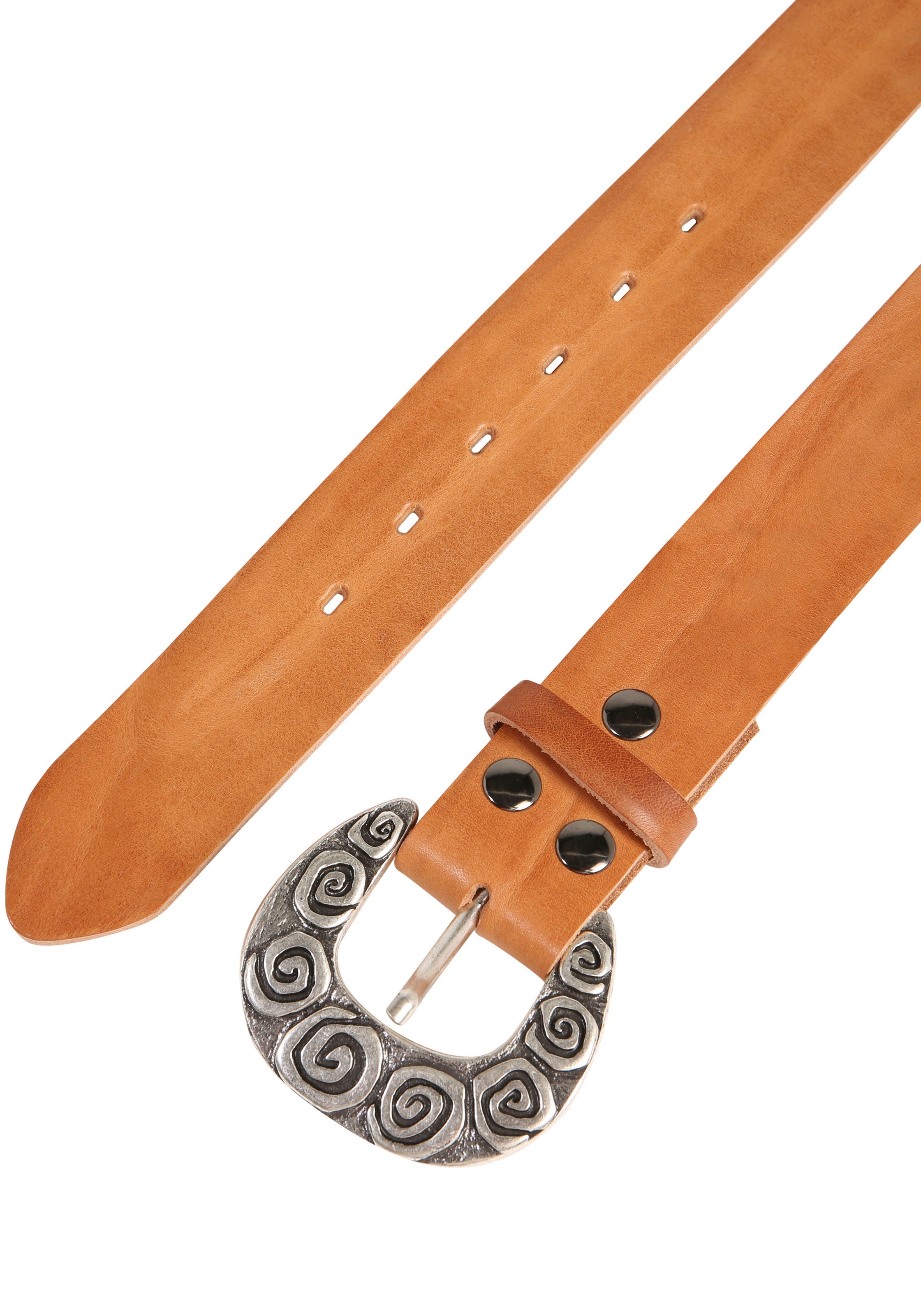 Rettungsring Gürtel Ledergürtel mit austauschbarer Schließe "Dorn Kringel" günstig online kaufen