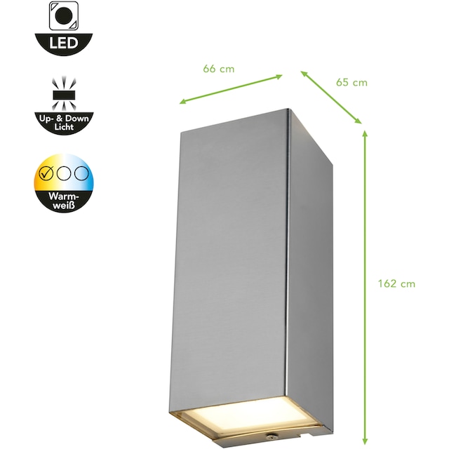 Black Friday ECO-LIGHT Außen-Wandleuchte »LUCA« | BAUR