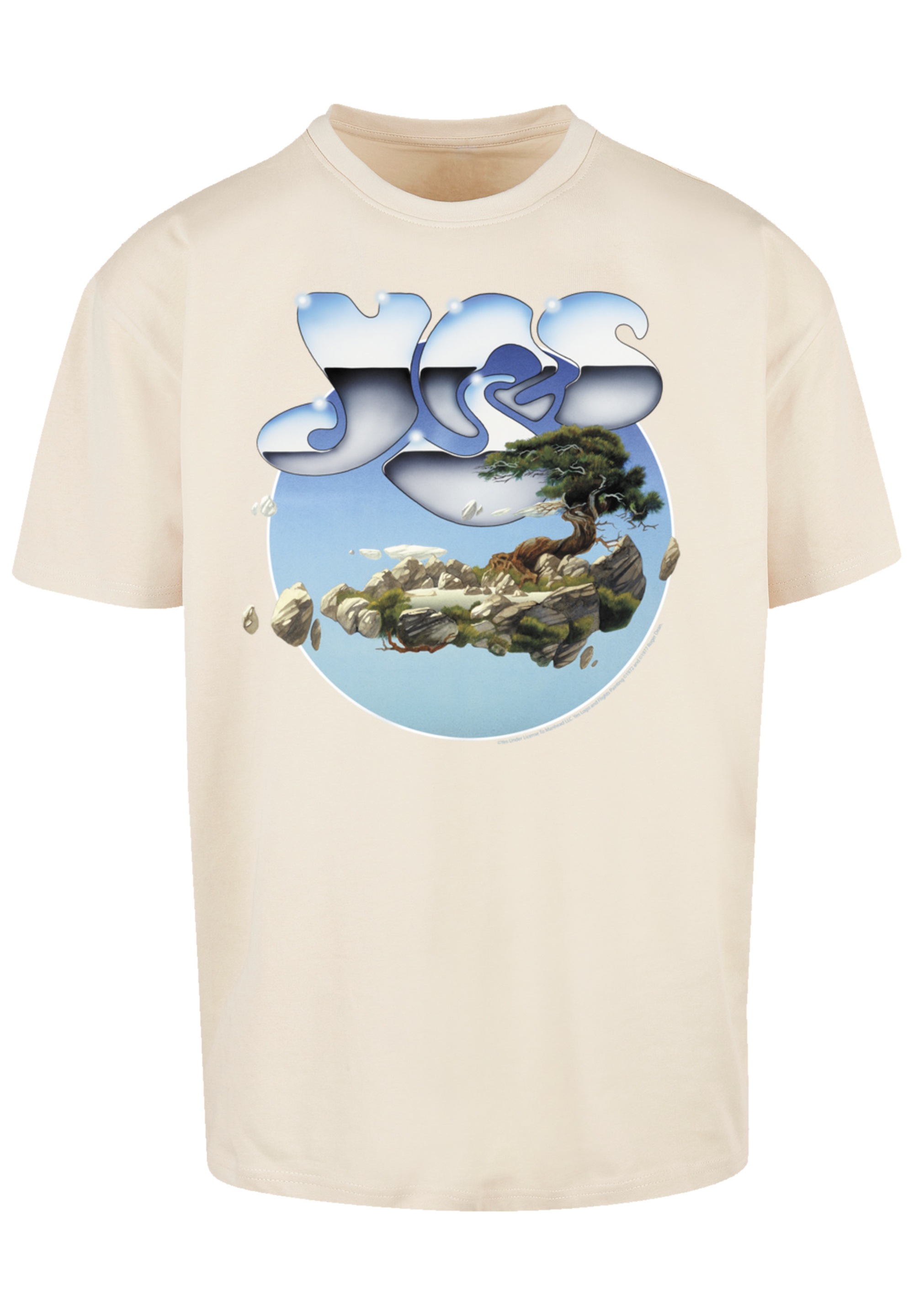 F4NT4STIC T-Shirt "YES Chrome Island", Premium Qualität günstig online kaufen