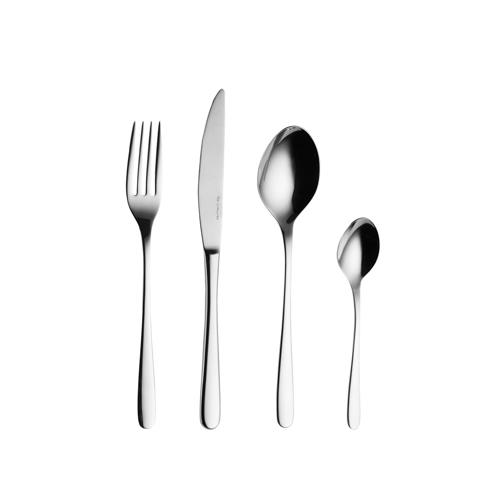 like. by Villeroy & Boch Besteck-Set "Besteckset Essential 144er Set silber" Spülmaschinenfest