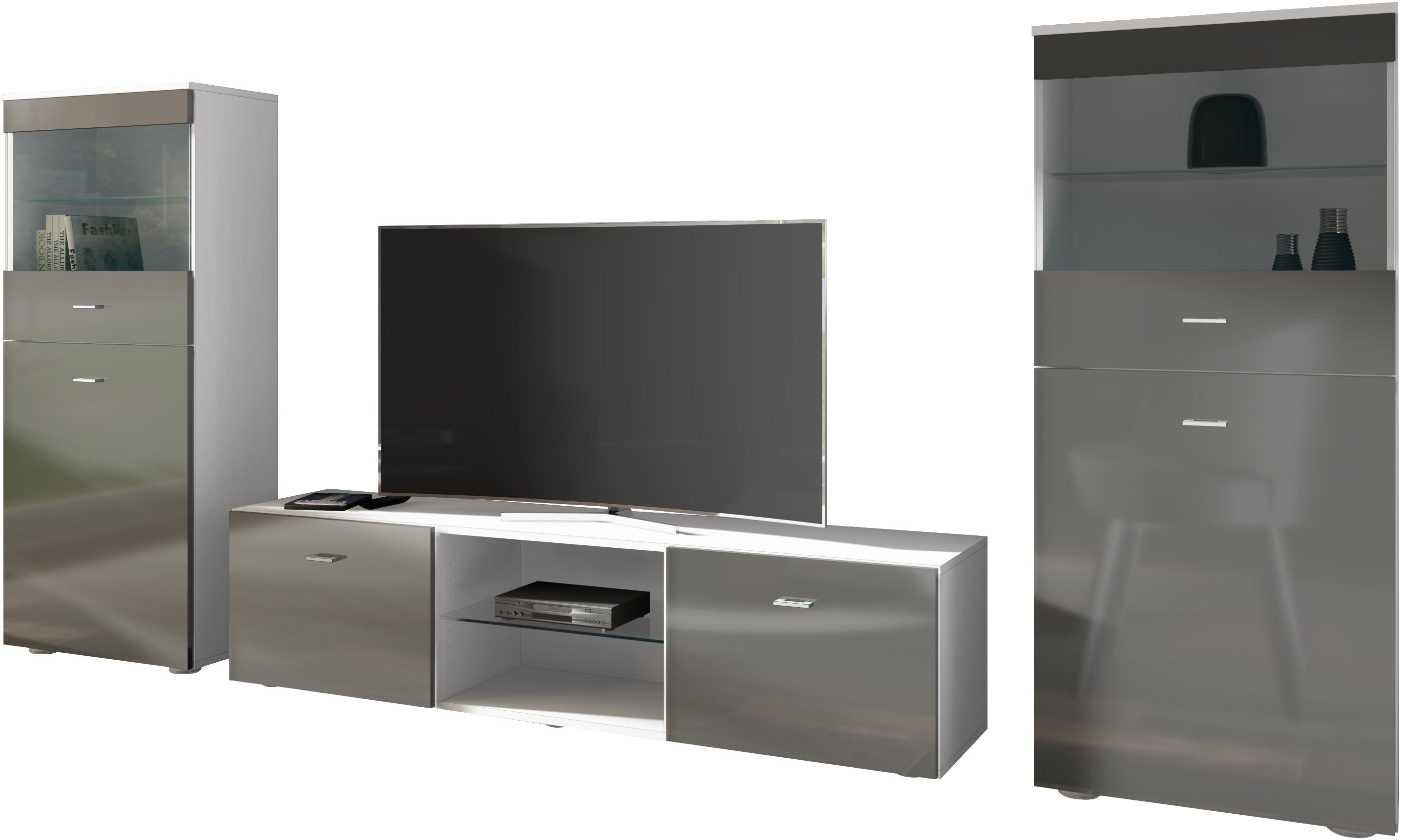 borchardt Möbel Wohnwand "Scala" 3-tlg. günstig online kaufen