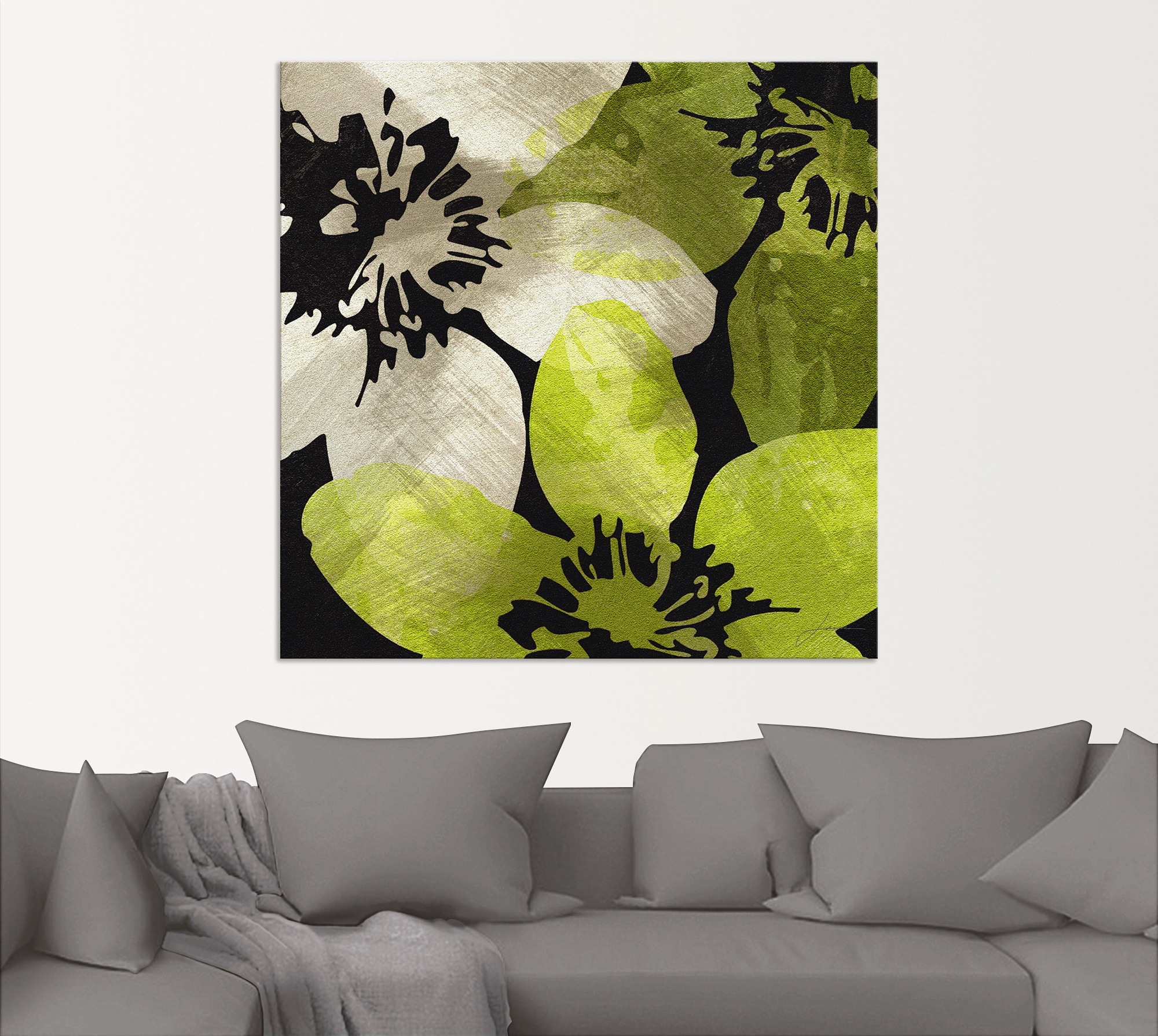 Artland Wandbild "Blüten V" Blumen 1 Stk. tlg. als Alubild, Outdoorbild, Le günstig online kaufen