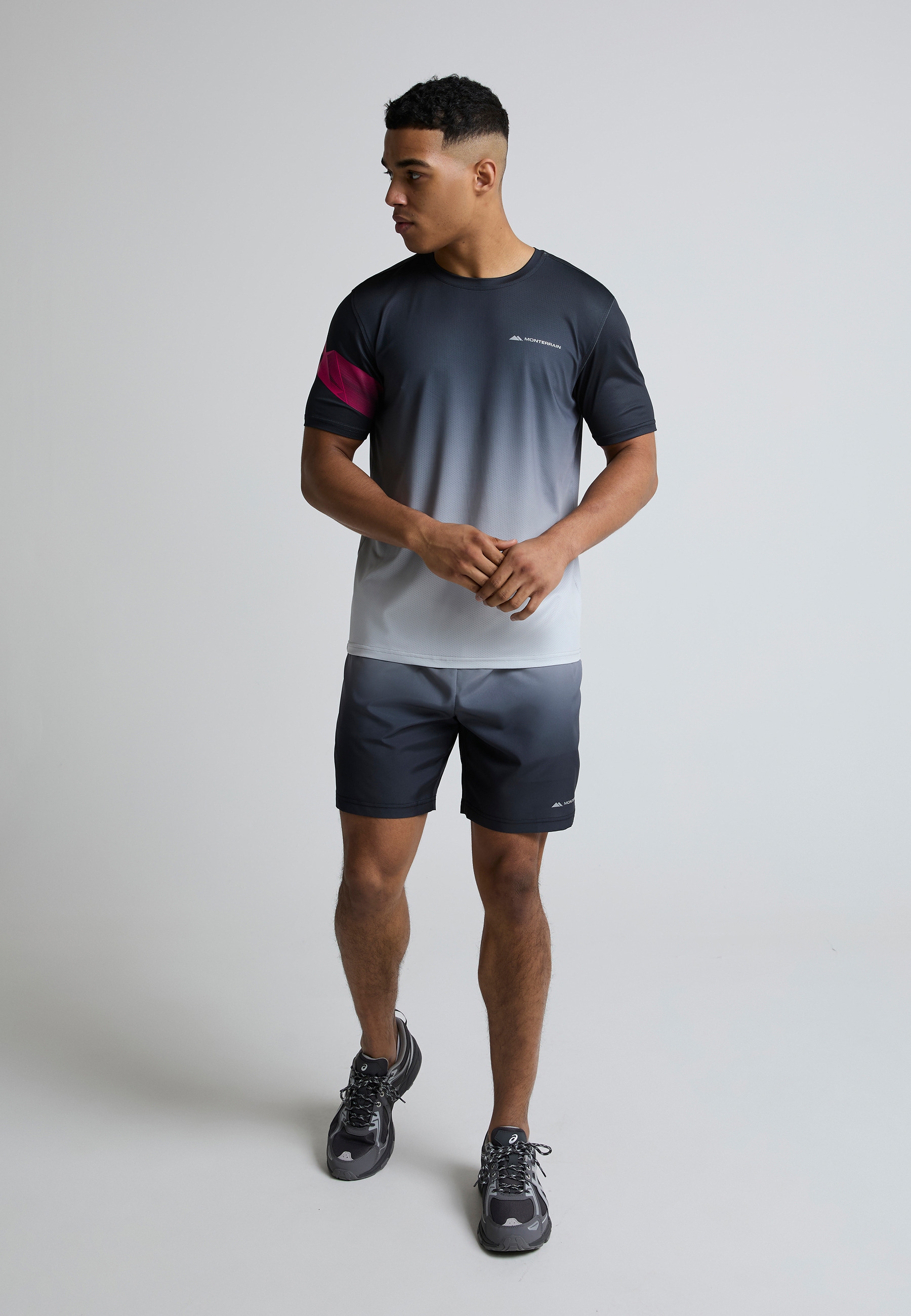 Monterrain T-Shirt »Monterrain DISTANCE OMBRE TEE« 1