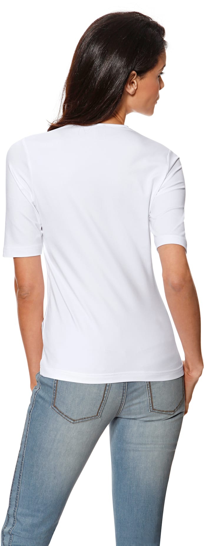 heine V-Shirt »V-Shirt«, (1 tlg.)
