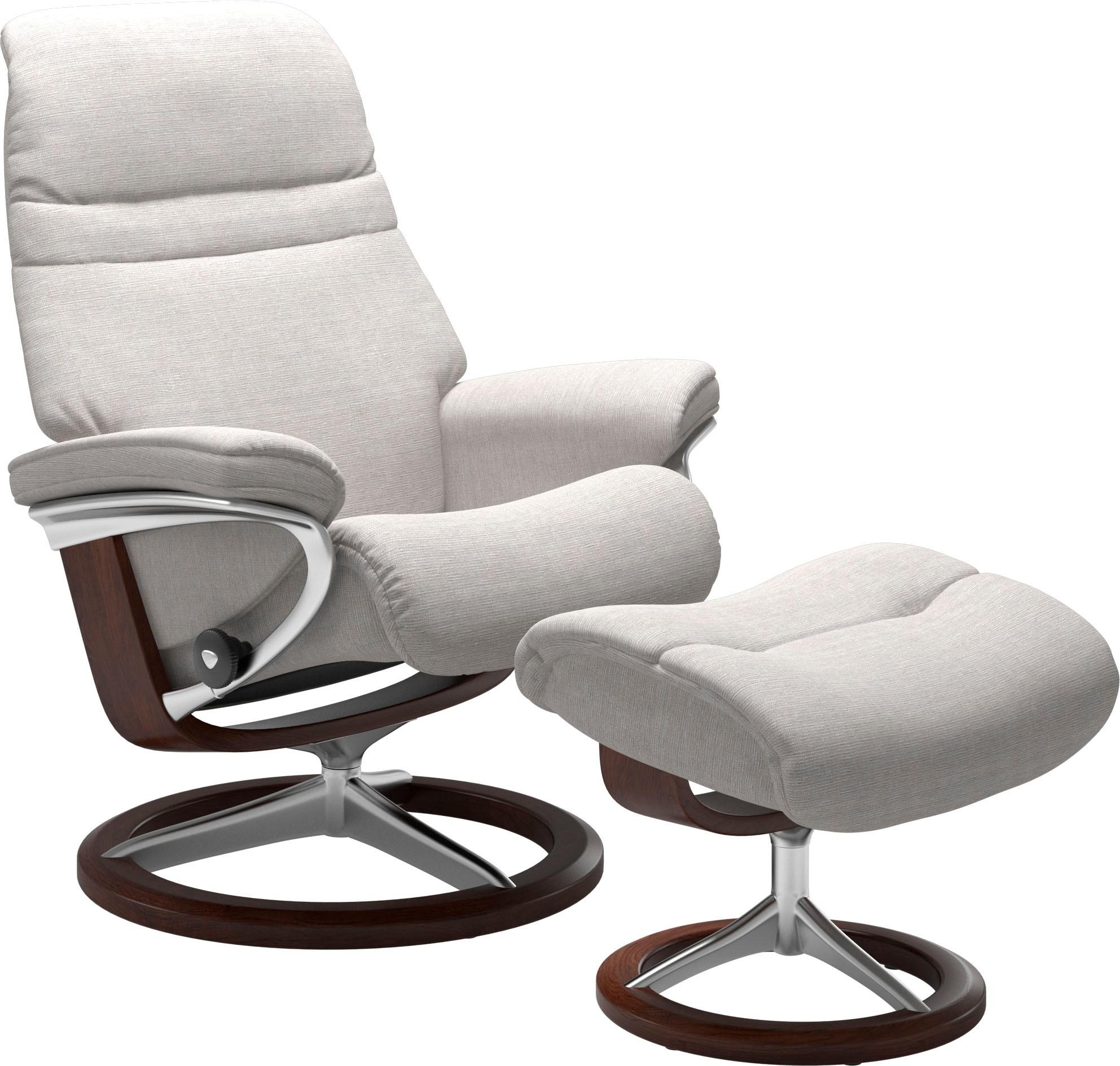 Stressless Relaxsessel "Sunrise", mit Signature Base, Größe M, Gestell Brau günstig online kaufen