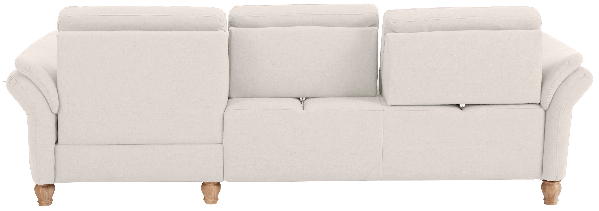 Home affaire Ecksofa »Palace L-Form« incl. Sitztiefenverstellung, wahlweise mit Bettfunktion und Stauraum