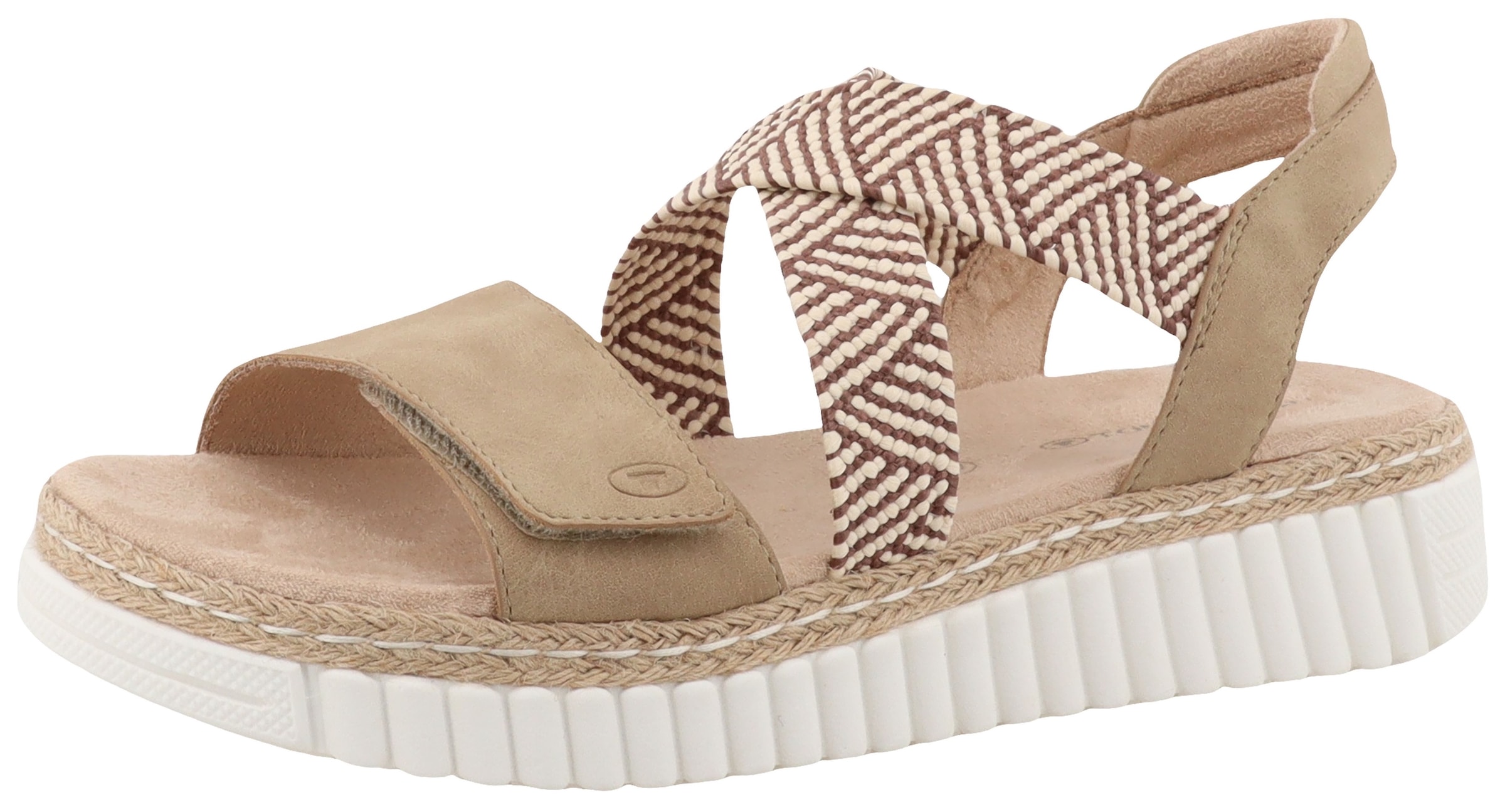 TOM TAILOR Riemchensandale "Senta" Sandalette, Sommerschuh mit schönem Must günstig online kaufen