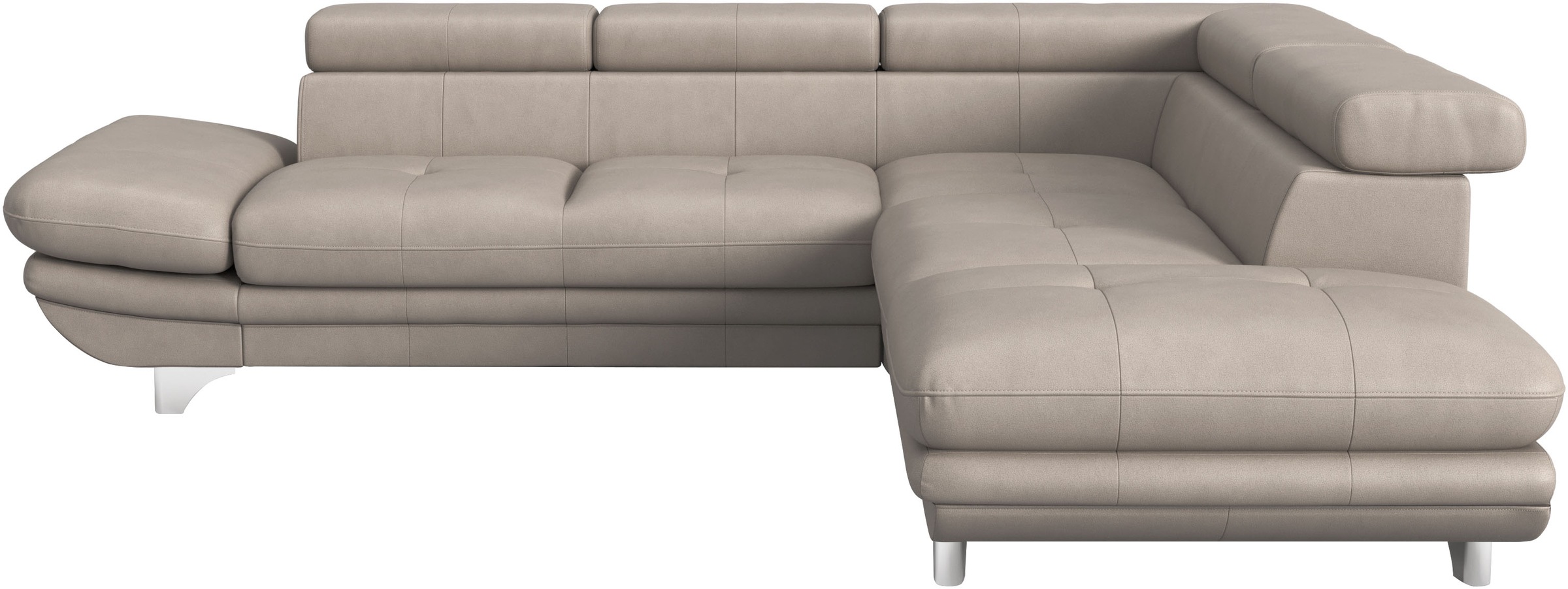 Thumbnail - COTTA Ecksofa "Enterprise L-Form" mit Arm- & Kopfteilverstellung, wahlweise mit Bettfunktion