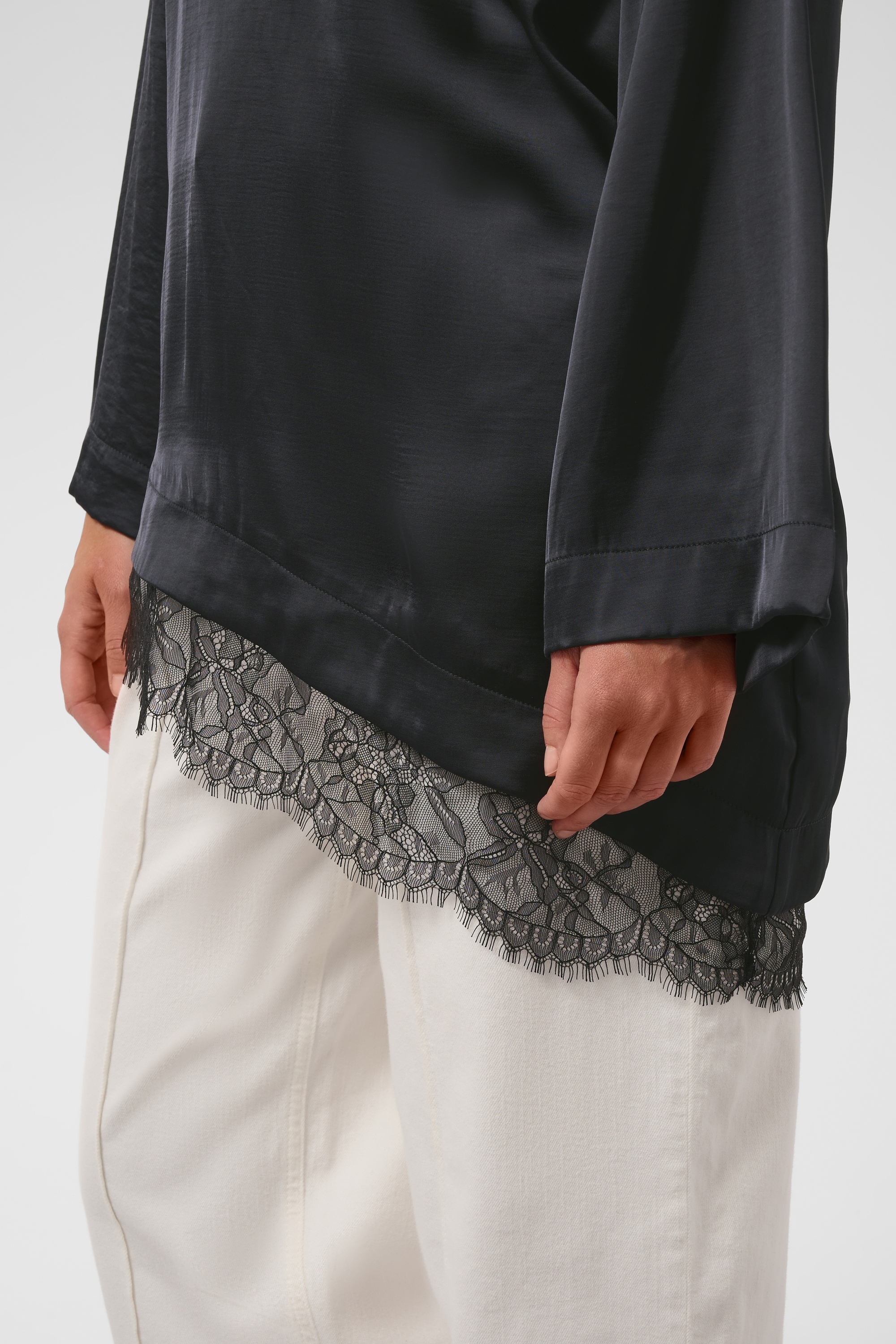 SOAKED IN LUXURY Langarmbluse »Damen Bluse langarm SLVerona«