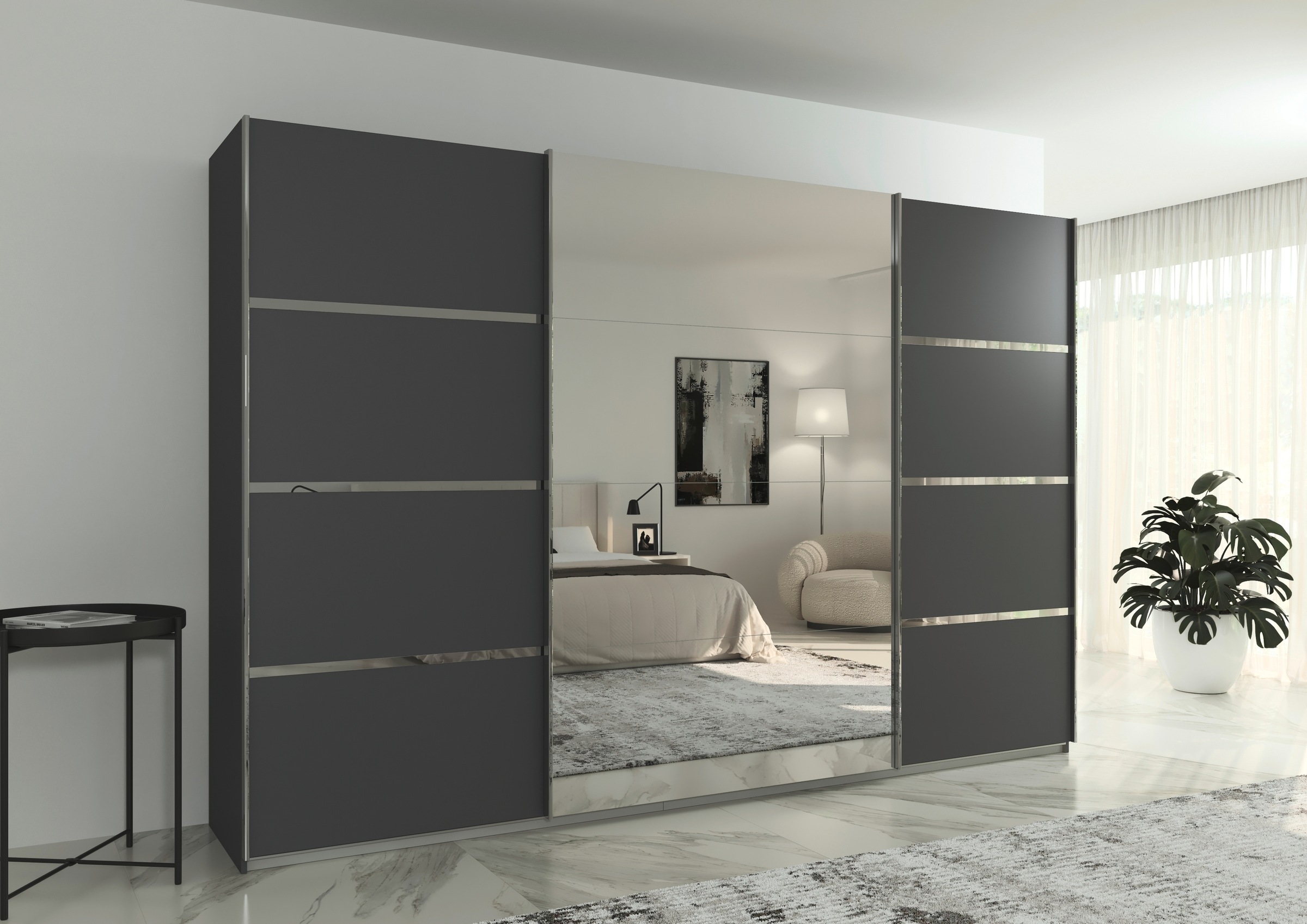 rauch Kleiderschrank "Schwebetürenschrank Garderobe Schrank TOP ANGEBOT Avo günstig online kaufen