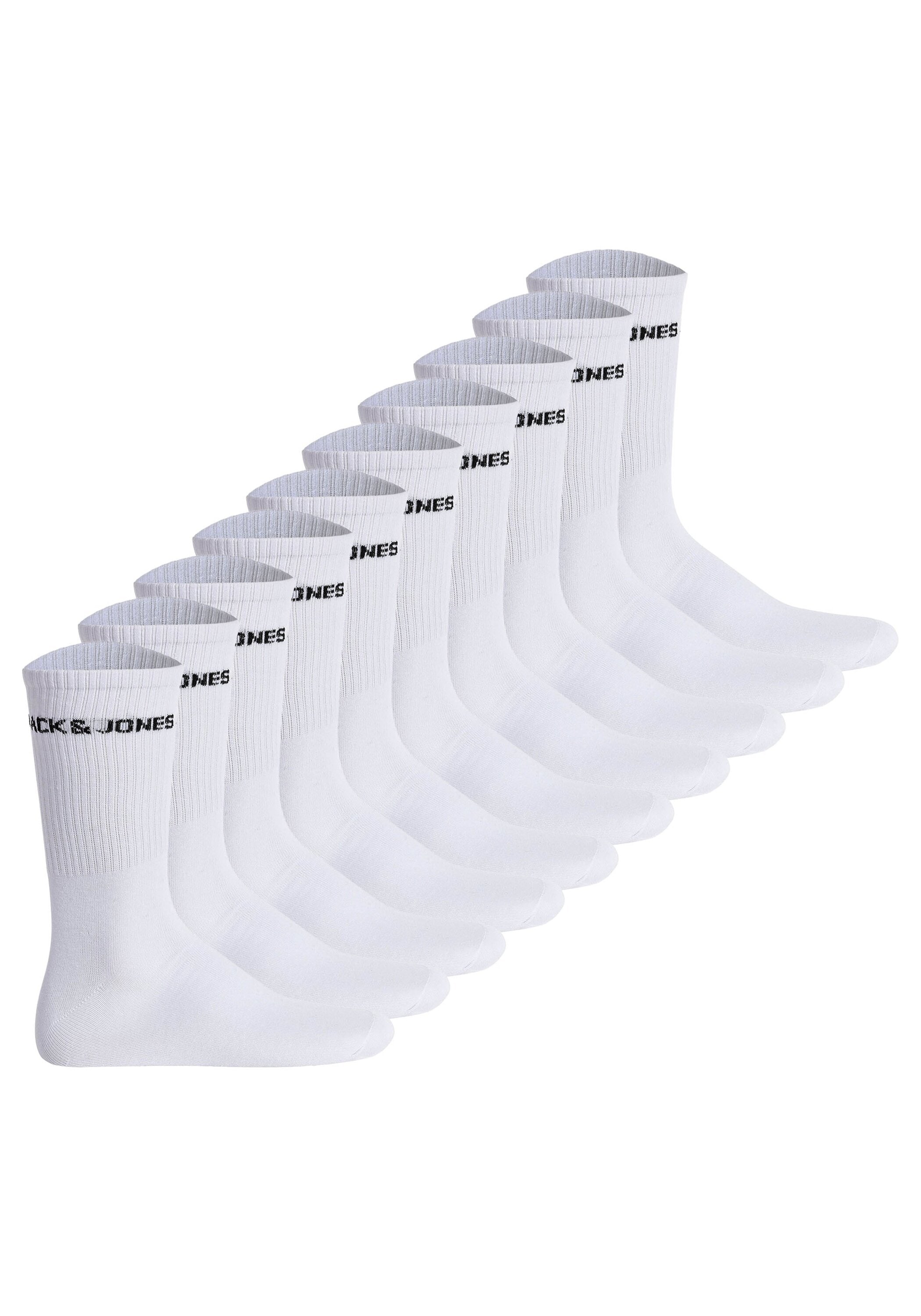 Jack & Jones Kurzsocken "Socken JACBASIC LOGO TENNIS SOCK 10 PACK 10er Pack günstig online kaufen