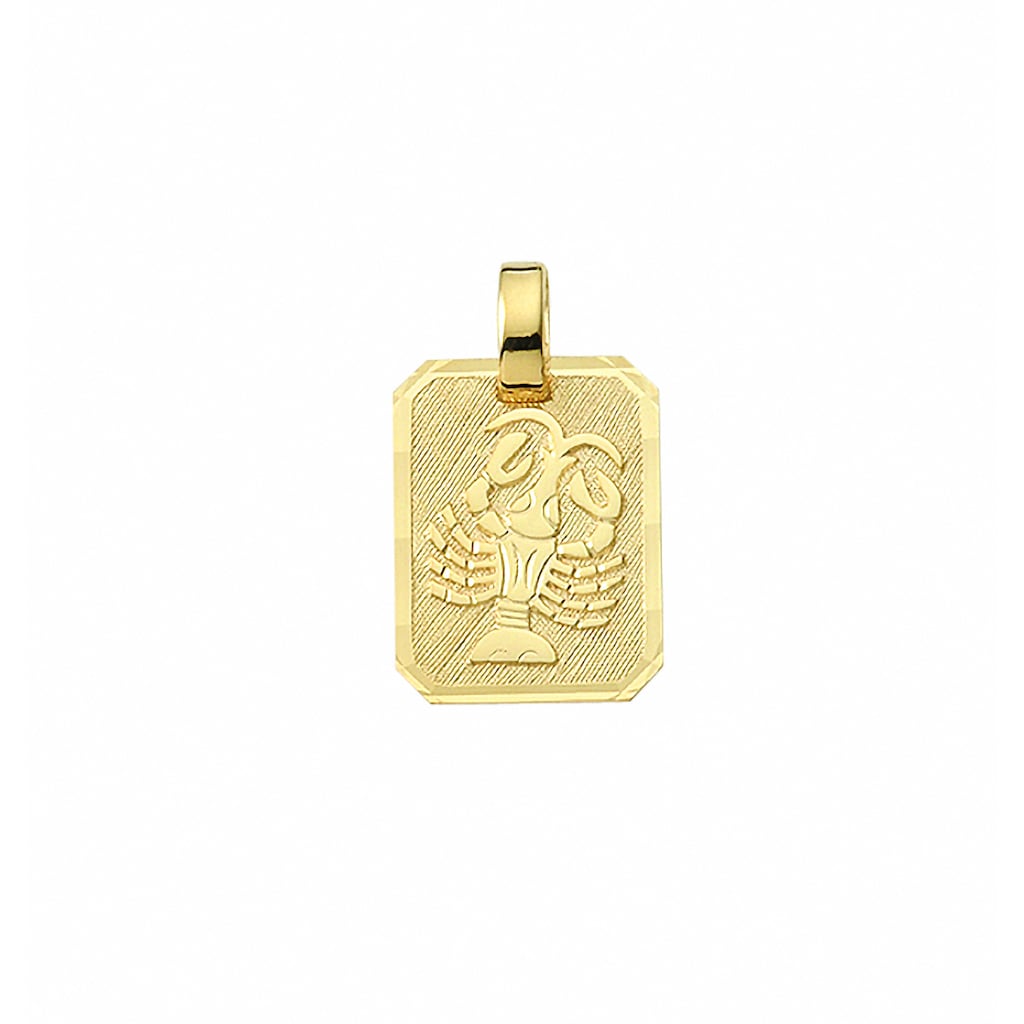 Adelia´s Kette mit Anhänger »333 Gold Sternzeichen Anhänger Krebs« Schmuckset Set mit Halskette