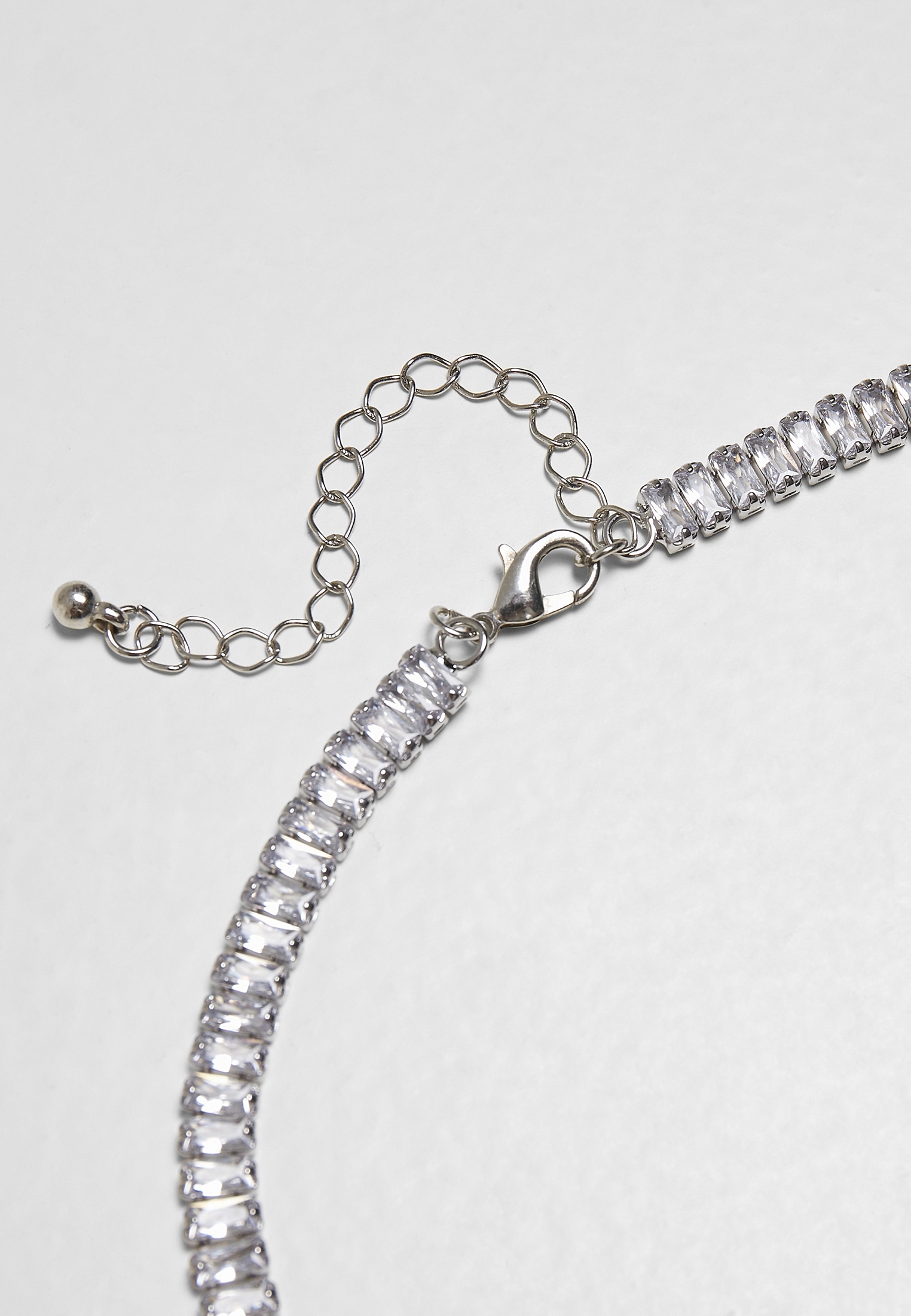 URBAN CLASSICS Edelstahlkette Necklace« »Accessoires Short kaufen | BAUR für Crystal