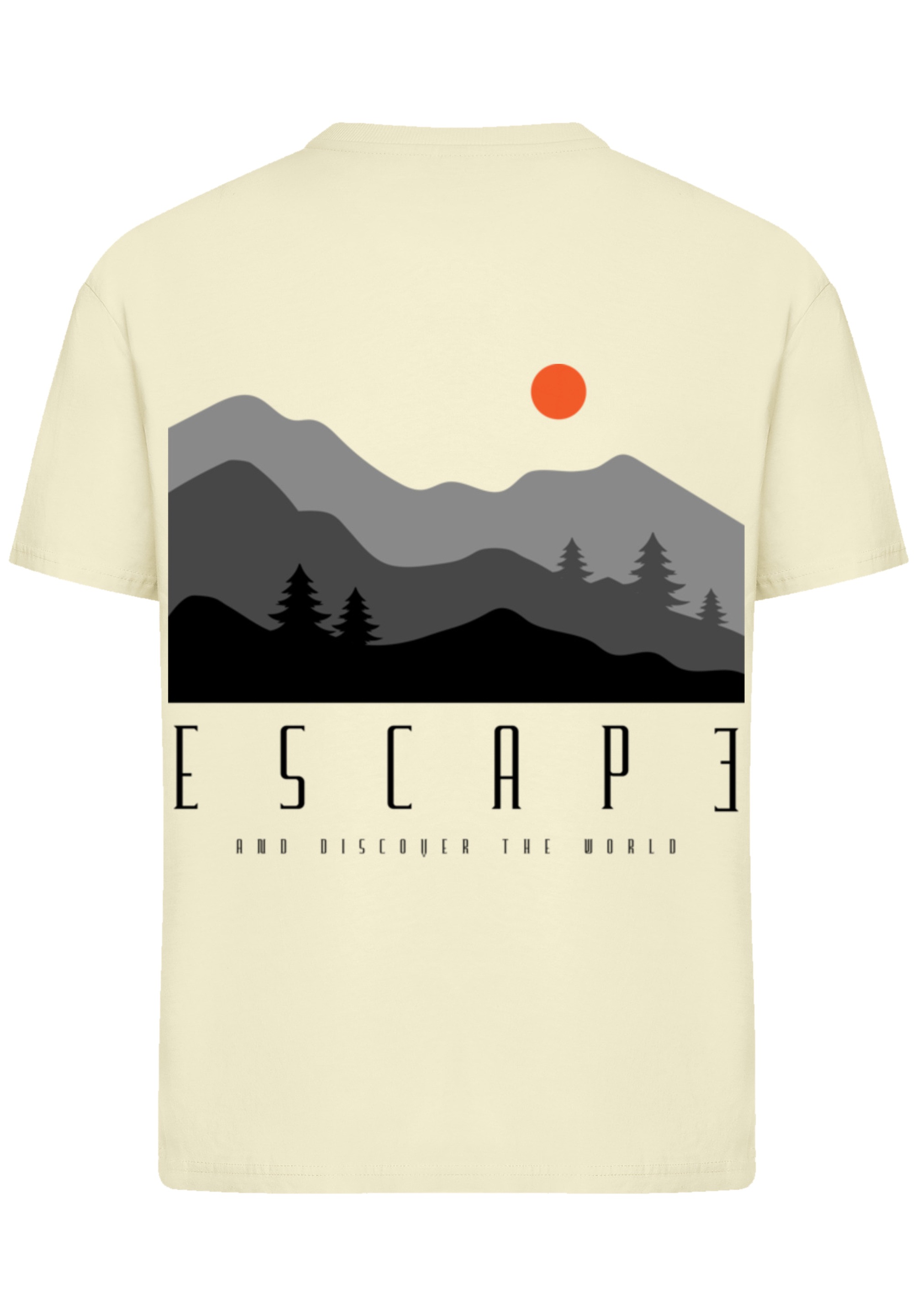F4NT4STIC T-Shirt »Escape Discover the World Forest Landscape« Discover the World