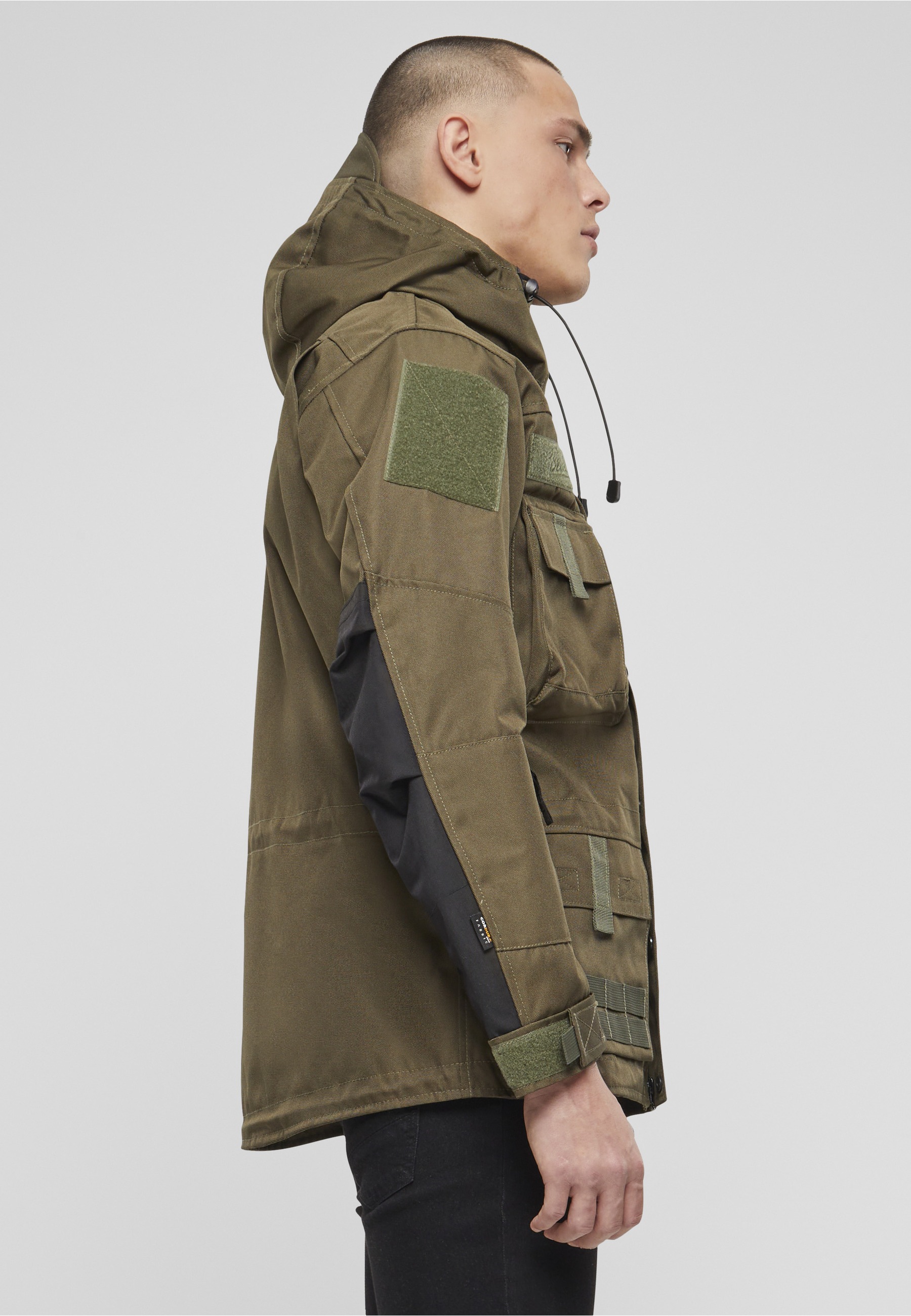 Brandit Outdoorjacke »Brandit Herren Performance Outdoorjacket« 1 Stk. tlg. mit Kapuze