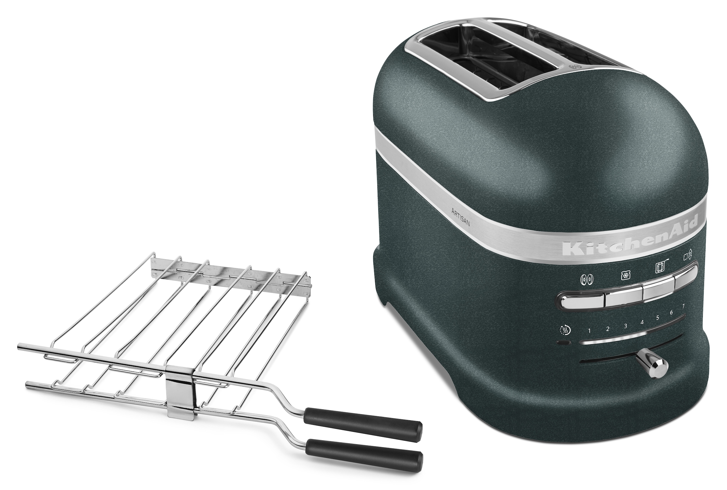 KitchenAid Toaster "5KMT2204EPP Pebbled Palm" 2 kurze Schlitze für 2 Scheib günstig online kaufen