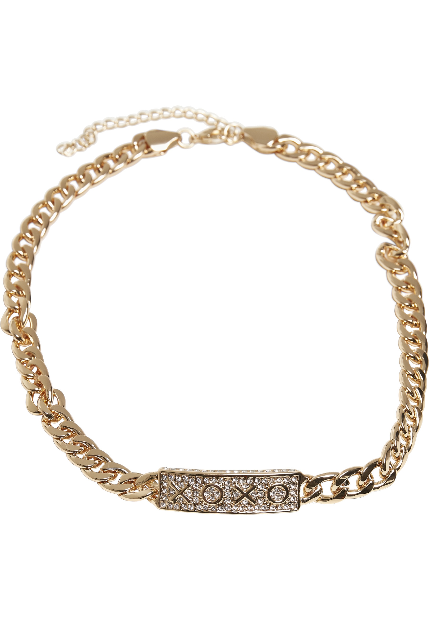 URBAN CLASSICS Edelstahlkette »Urban Classics Unisex XOXO Necklace«