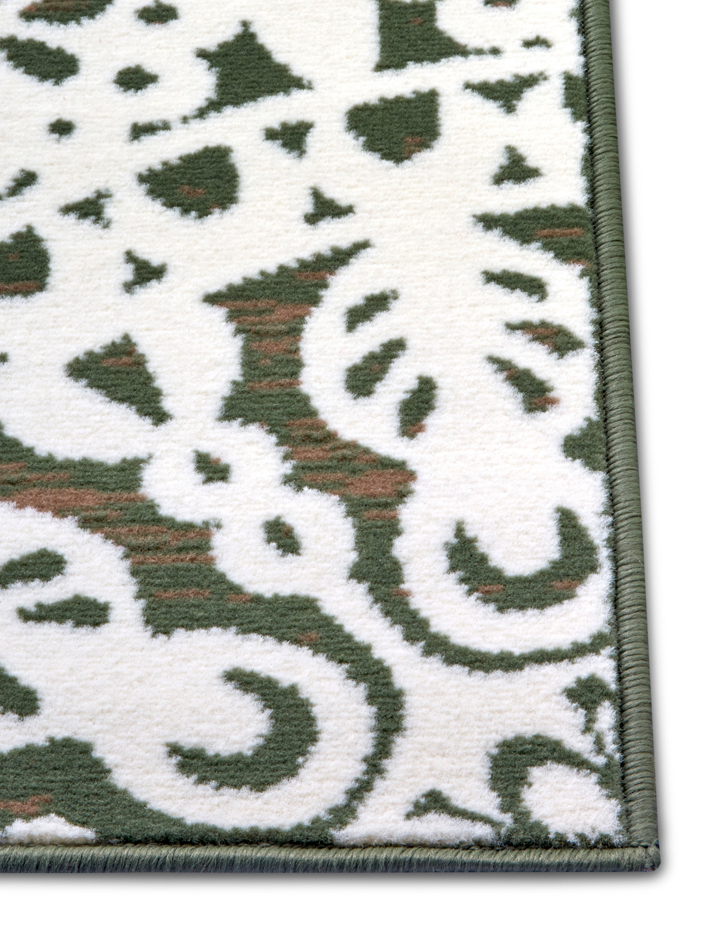 HANSE Home Teppich »Lace«, rechteckig, 9 mm Höhe, Kurzflor, Florales Motiv, ringsum gekettelt, Mandala