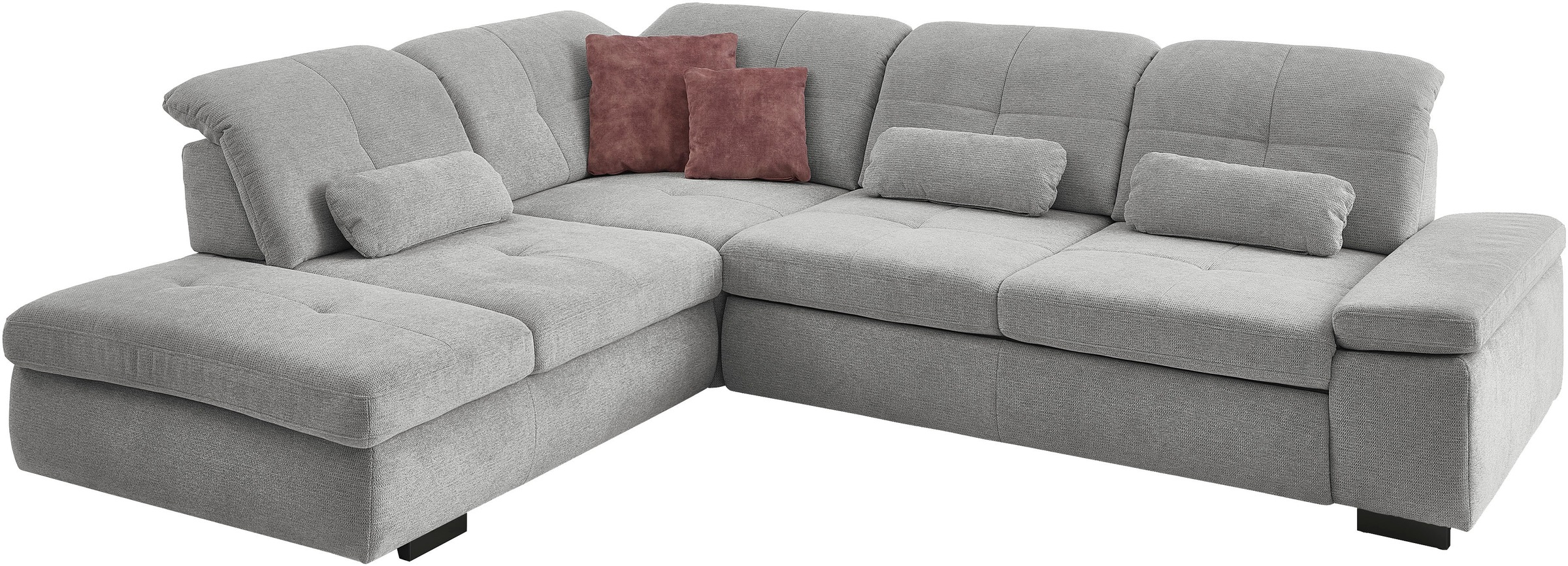 Die PlanBar Ecksofa "MP-IN16012 L-Form mit Federkern-Polsterung" inkl. Sitz günstig online kaufen