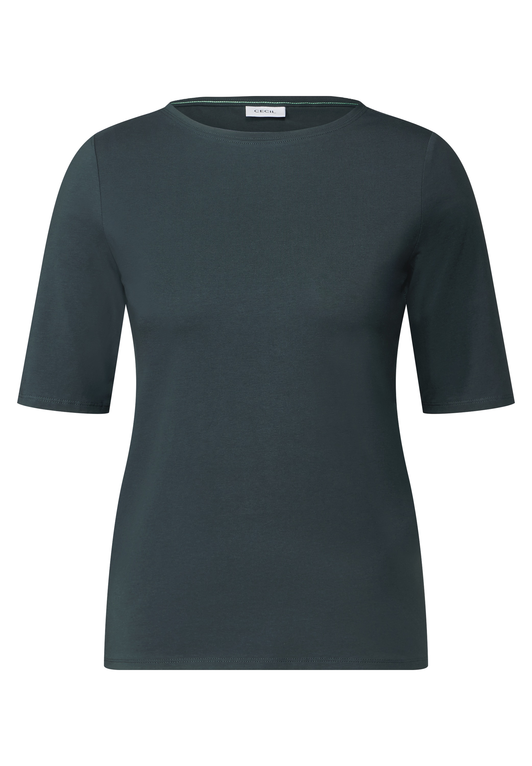 Cecil T-Shirt, mit U-Boot-Ausschnitt