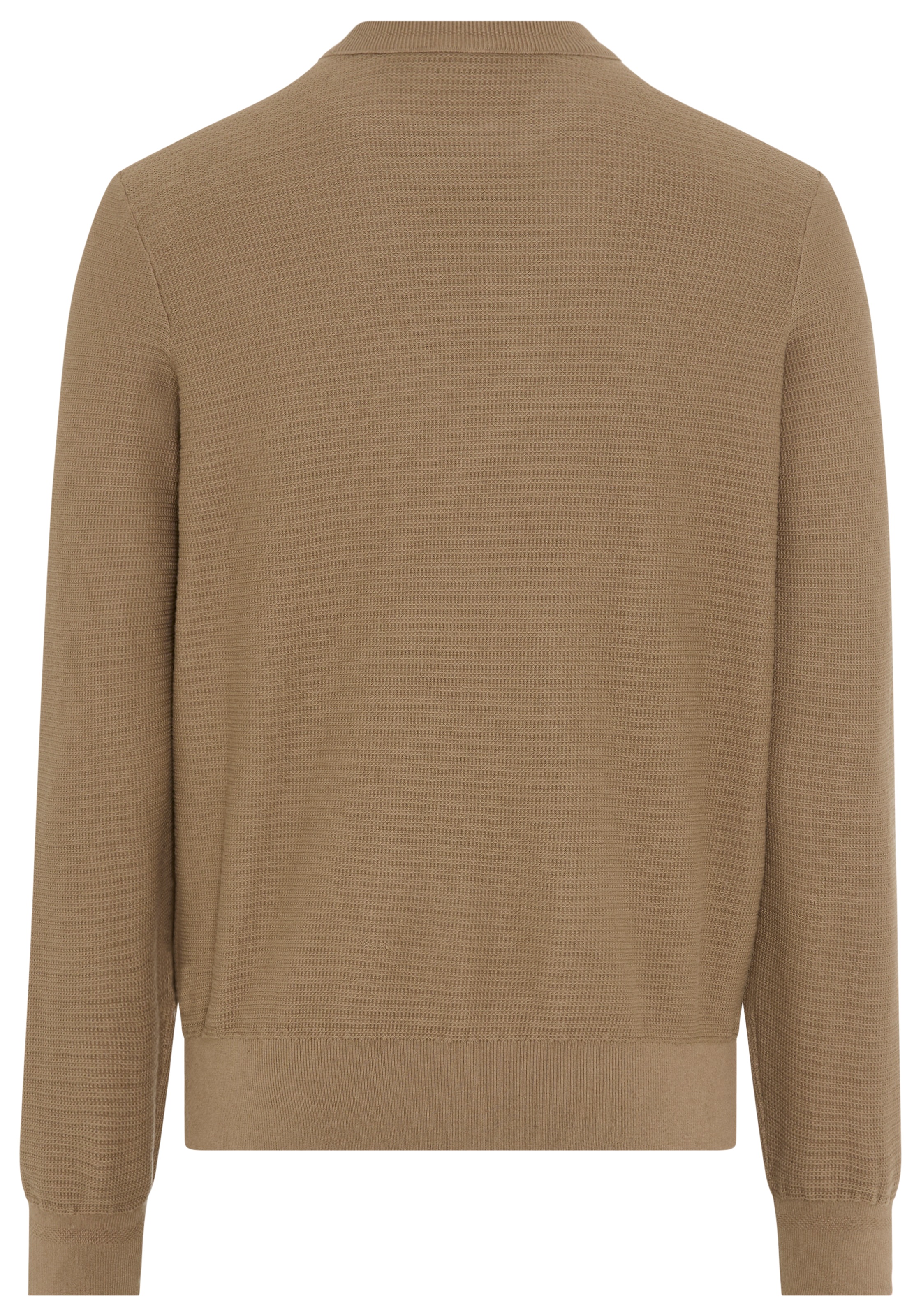 Thumbnail - BOSS ORANGE Strickpullover "Anion" Rundhalsausschnitt, Regular Fit, BOSS-Label