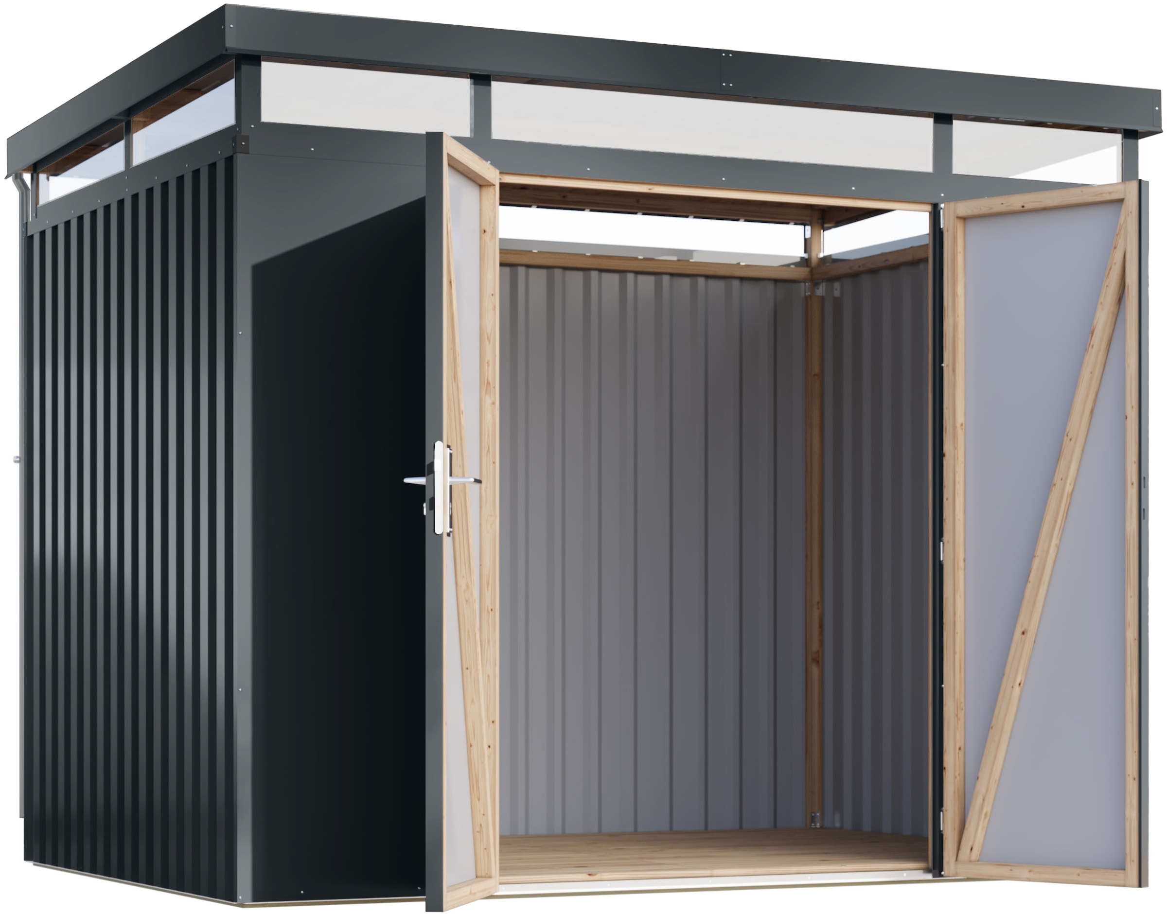 Karibu Gerätehaus »Titanium 3« Made in Germany