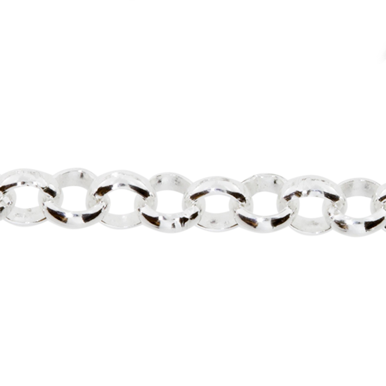 OSTSEE-SCHMUCK Silberkette »- Erbs 4,0 mm - Silber 925/000 -,«