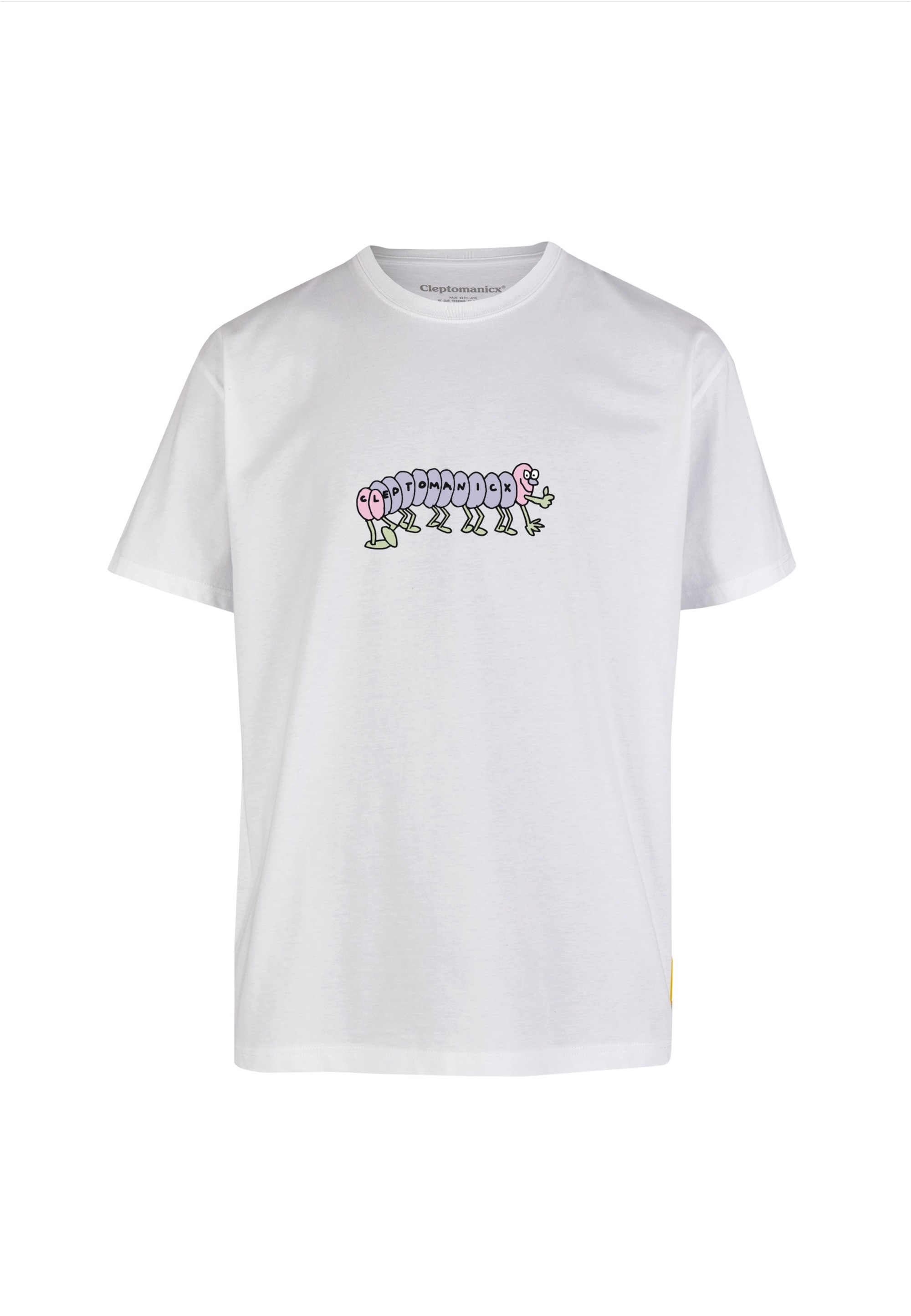 Cleptomanicx T-Shirt »Classic Tee Worm«, Locker geschnitten