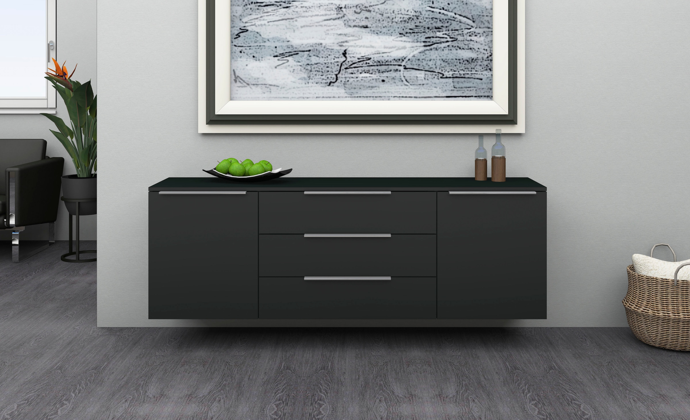 borchardt Möbel Sideboard »Oliva«, Breite 166 oder 200 cm