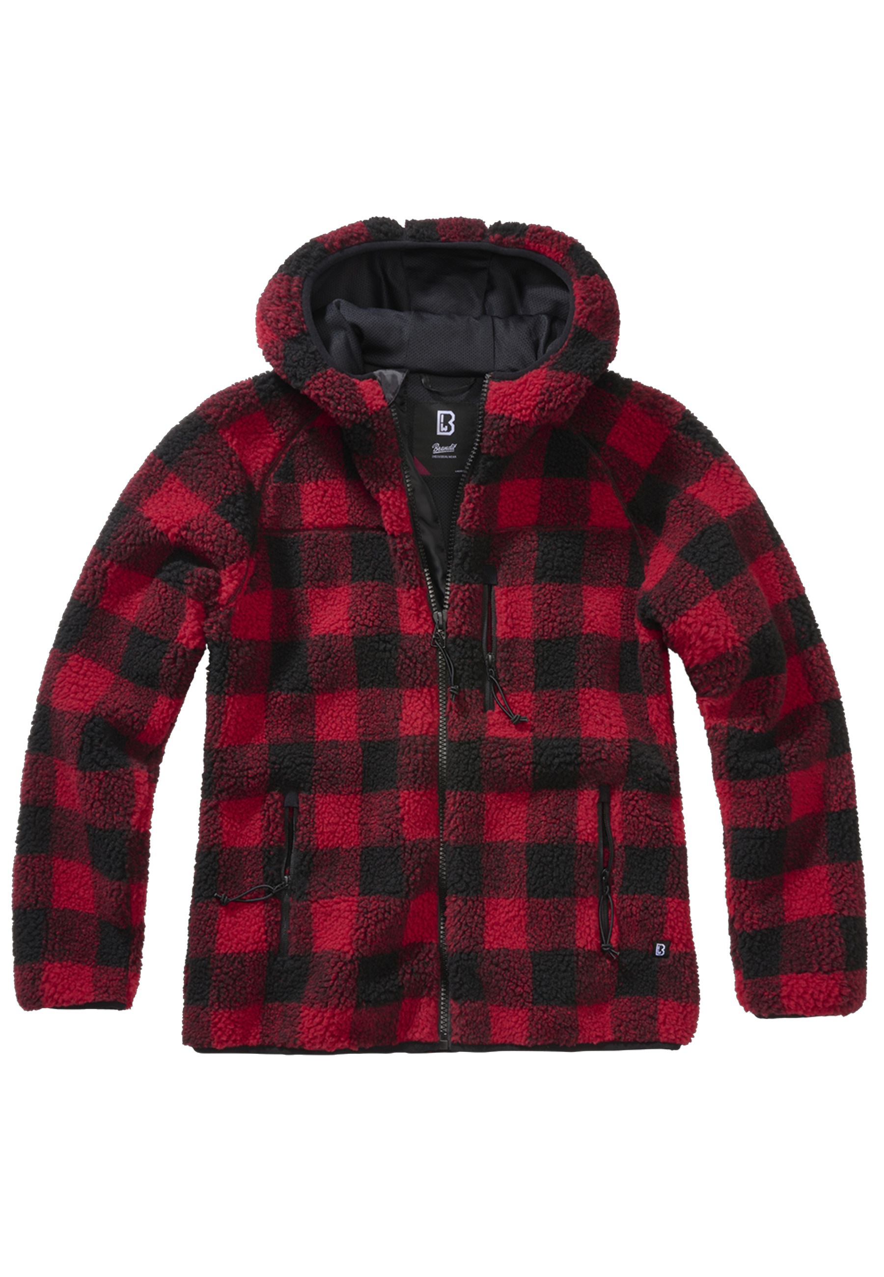 Brandit Allwetterjacke »Brandit Damen Ladies Teddyfleecejacket« 1 Stk. tlg. mit Kapuze