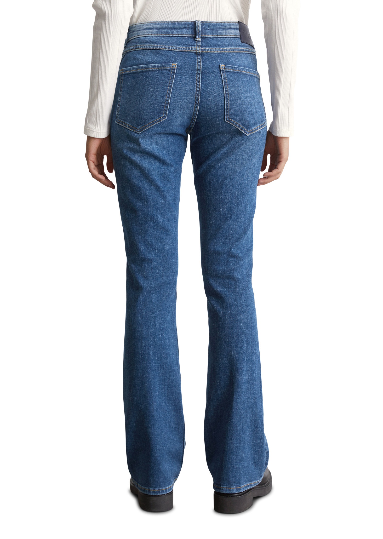 Marc OPolo DENIM Schlagjeans "aus Organic Cotton Stretch"