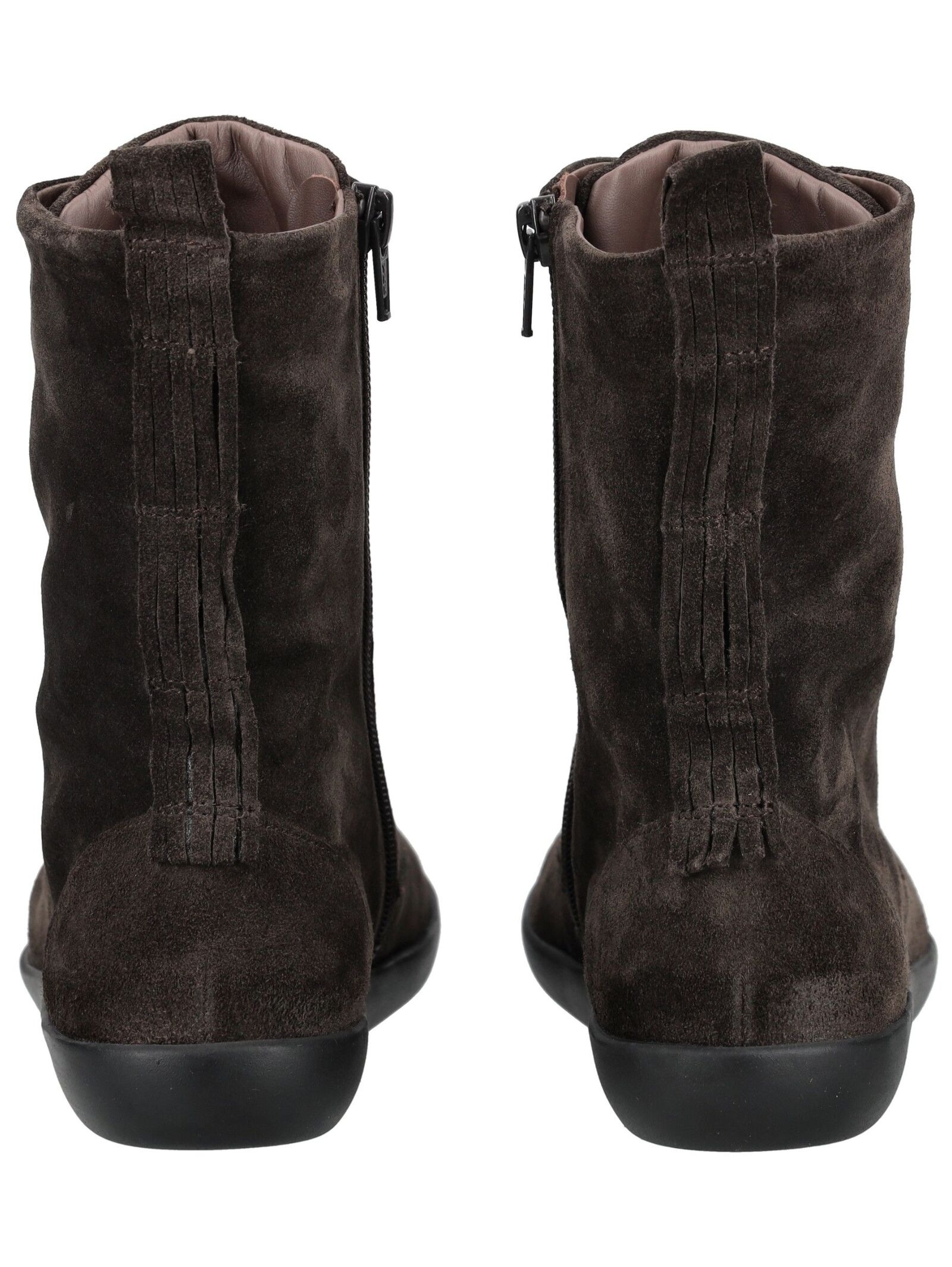 Think! Schnürstiefelette »Think! Stiefelette Veloursleder«