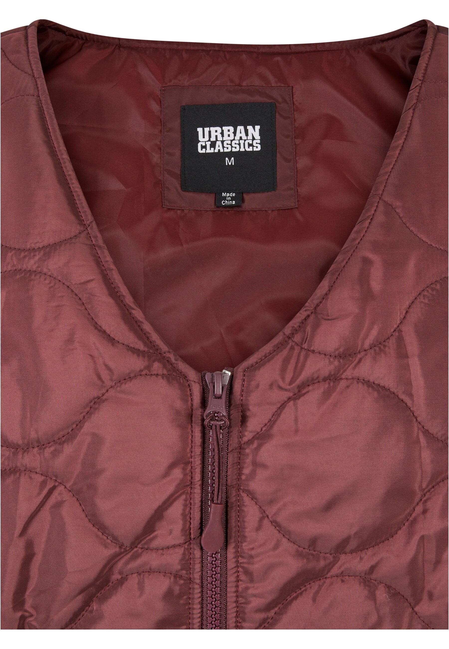 URBAN CLASSICS Jerseyweste »Urban Classics Herren Zipped Gilet«, (1 tlg.)