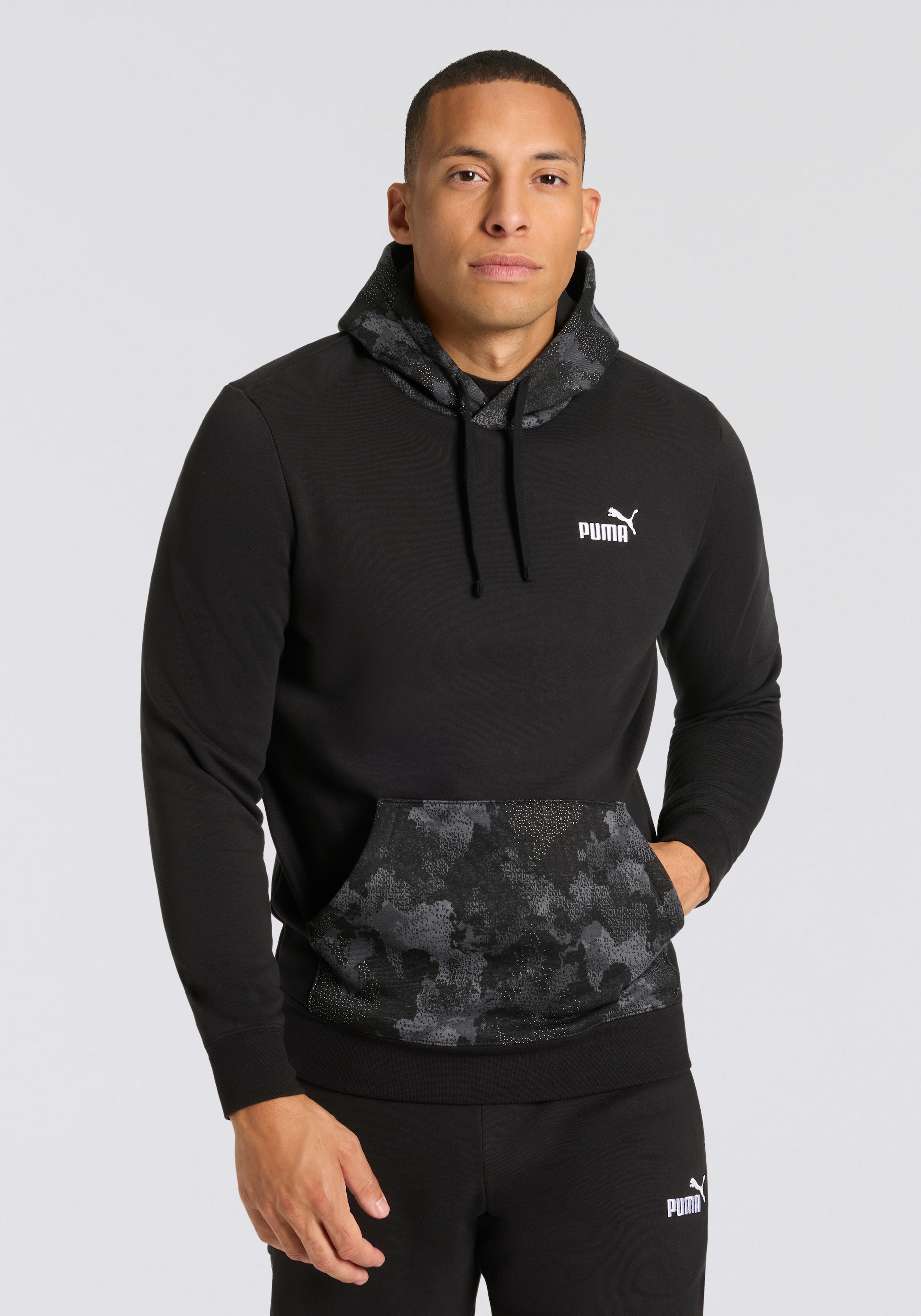 PUMA Kapuzensweatshirt "ESS CAMO HOODIE FL" günstig online kaufen