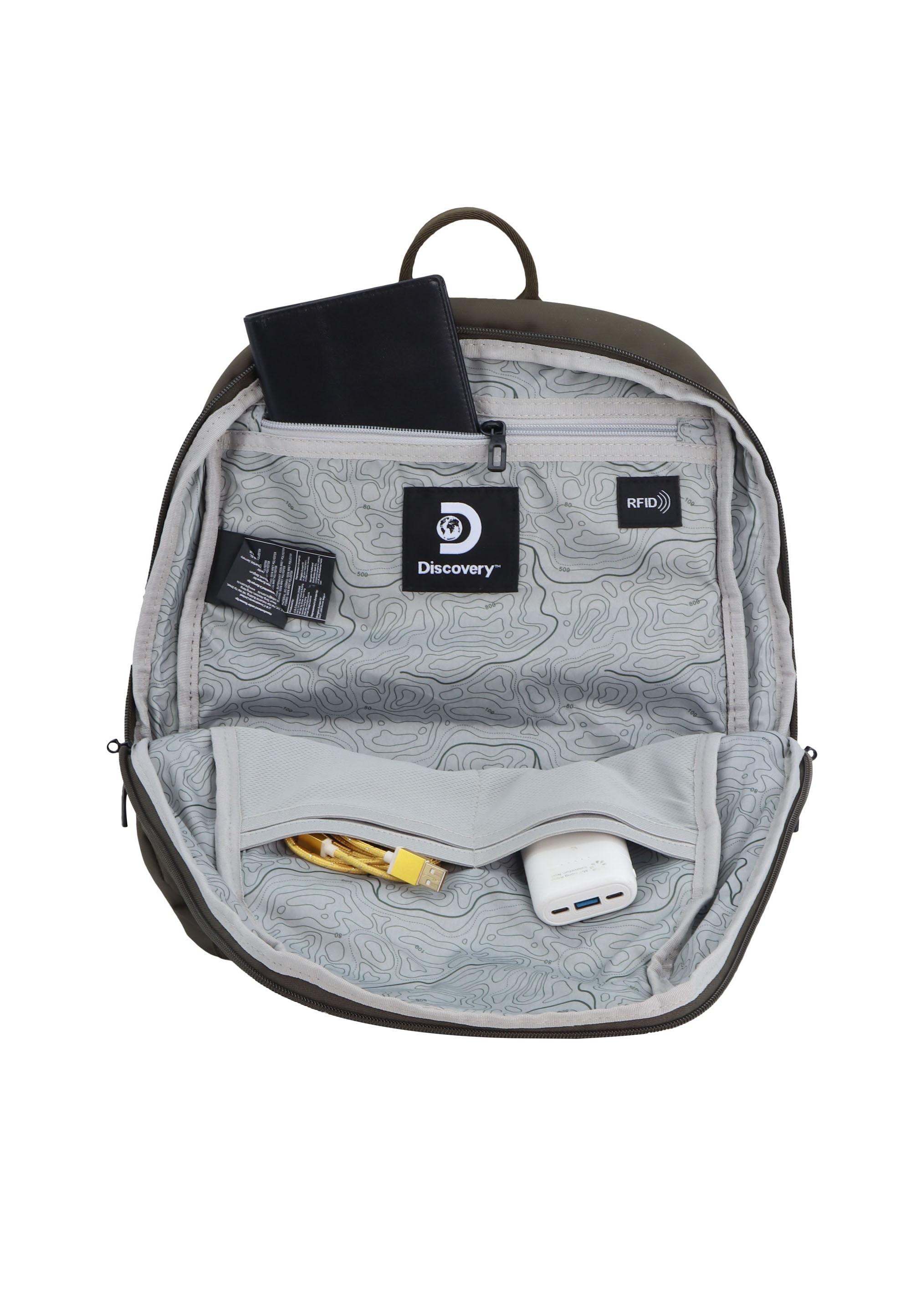 Discovery Sportrucksack »Downtown«, aus rPet Polyester-Material