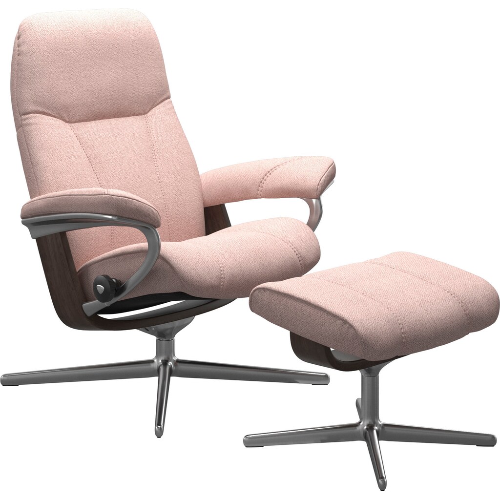 Stressless® Relaxsessel »Consul«, (Set, Relaxsessel mit Hocker)