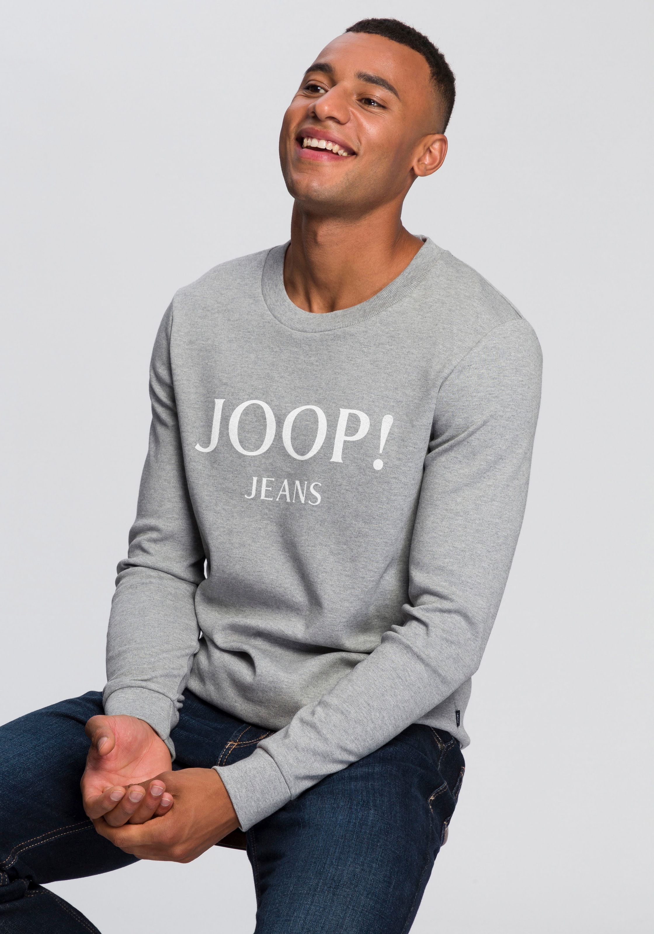 jeans with sweatshirt