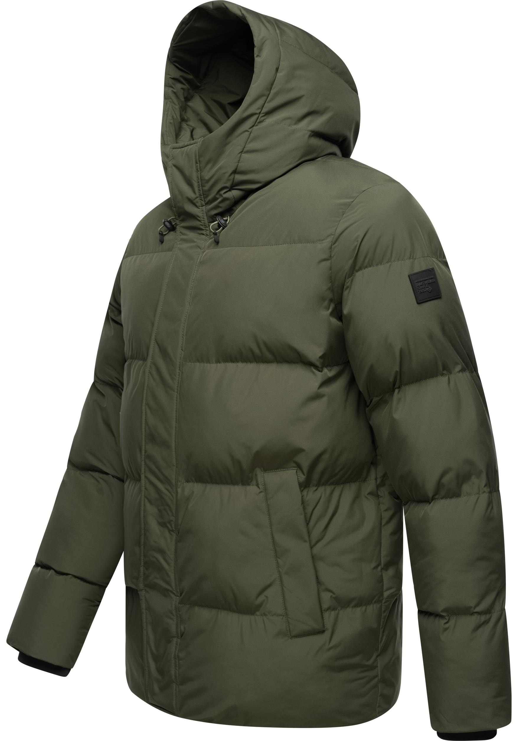 Ragwear Steppjacke »Walby«, mit Kapuze, Gesteppte Herren Outdoorjacke wasserdicht mit Kapuze