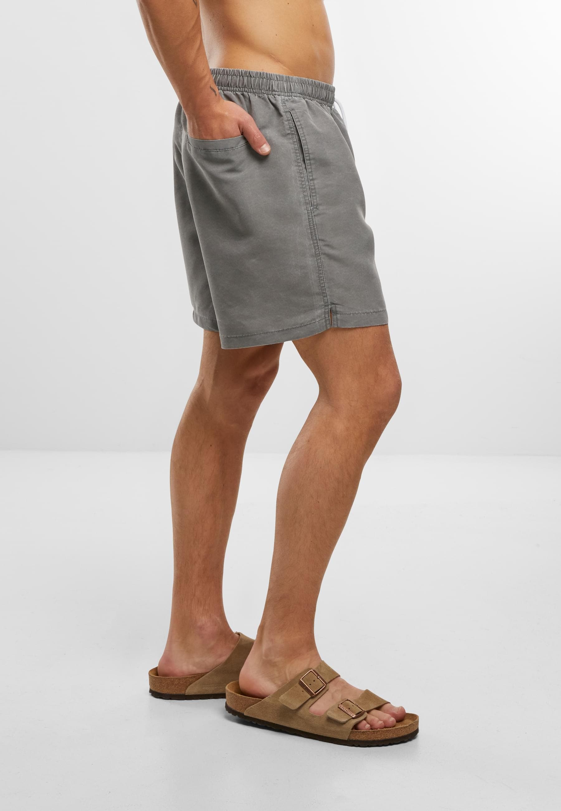 URBAN CLASSICS Badeshorts »Urban Classics Washed Swim Shorts«